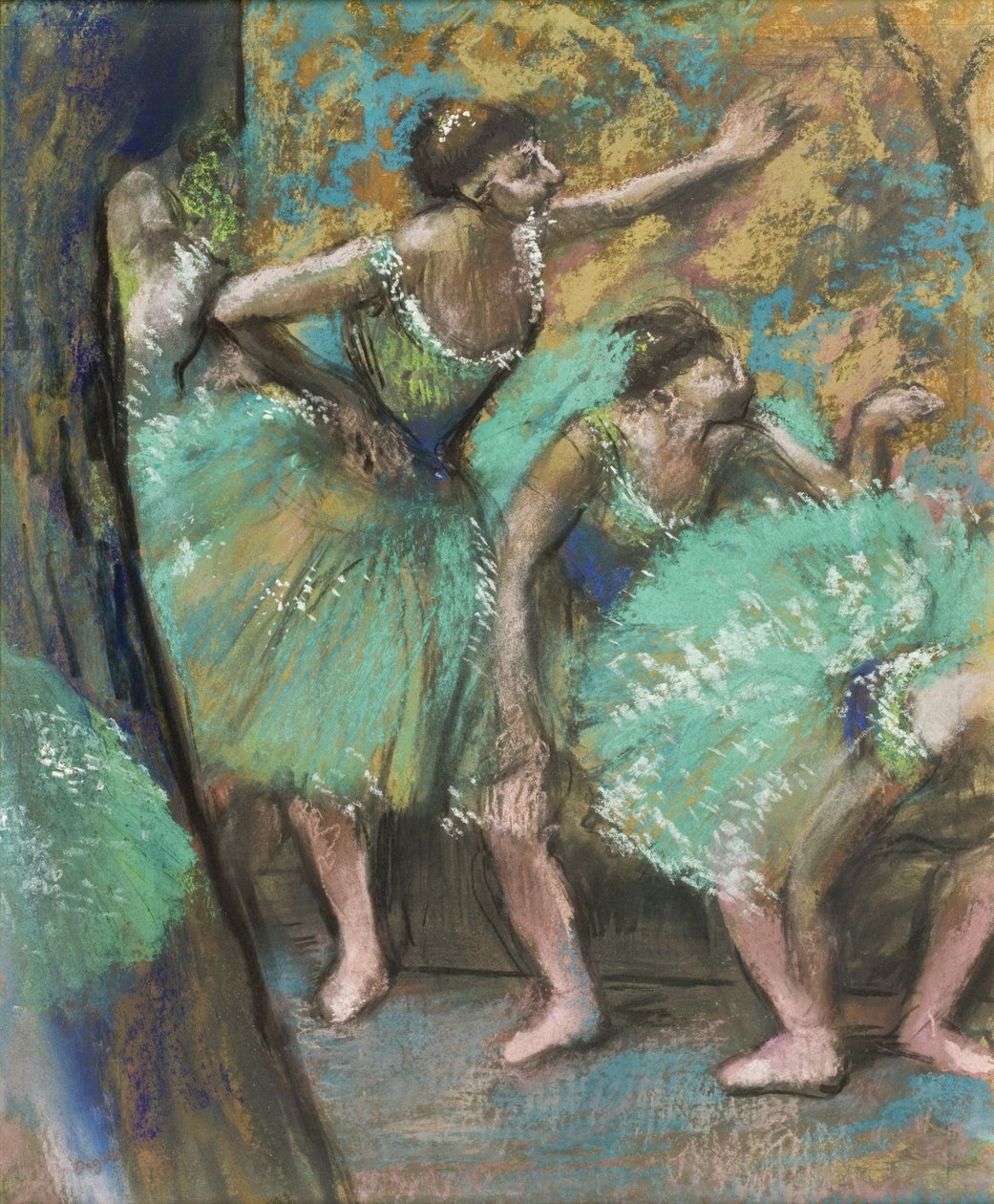 Bailarines, 1898 de Edgar Degas