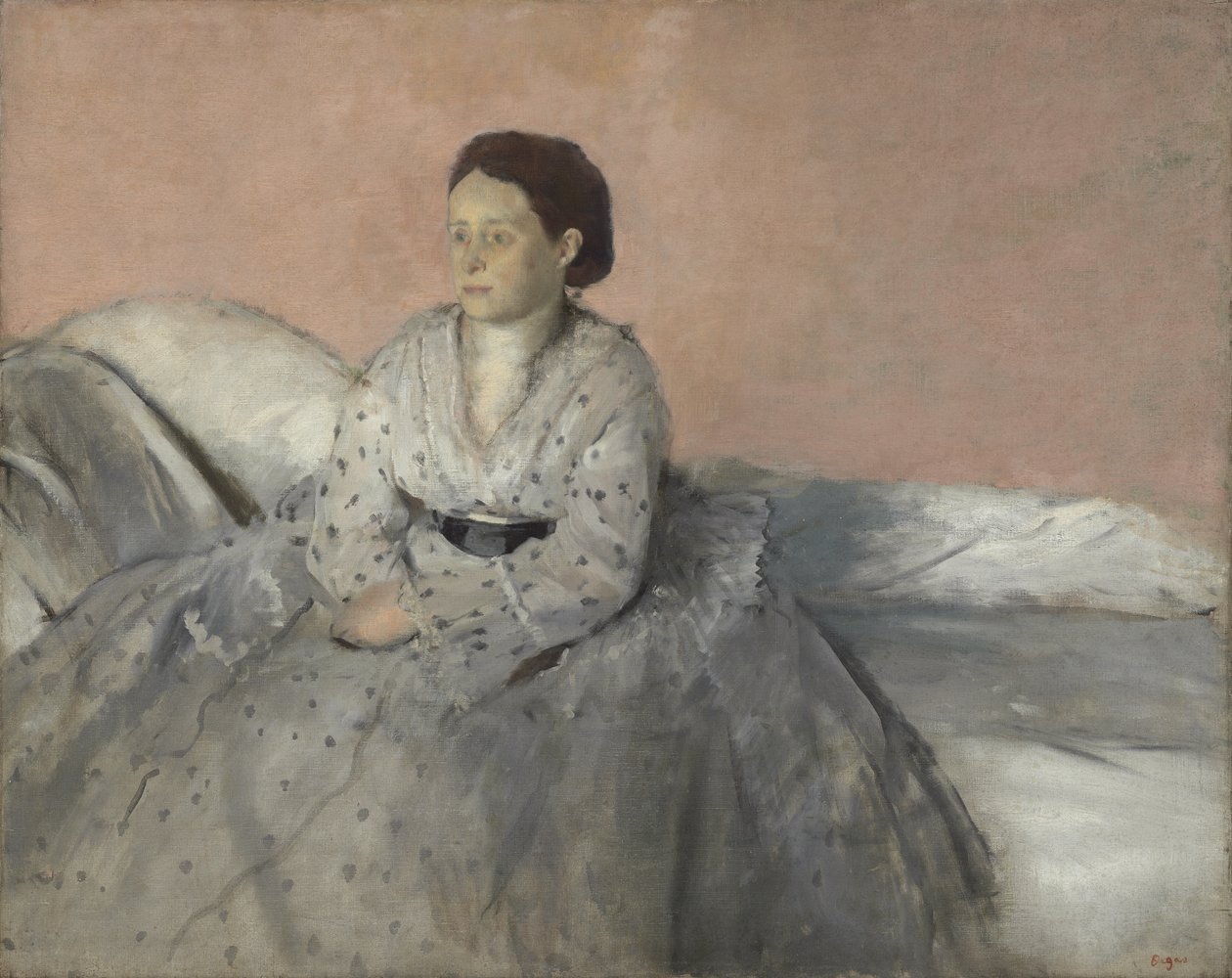 Madame René de Gas, 1872-3 de Edgar Degas