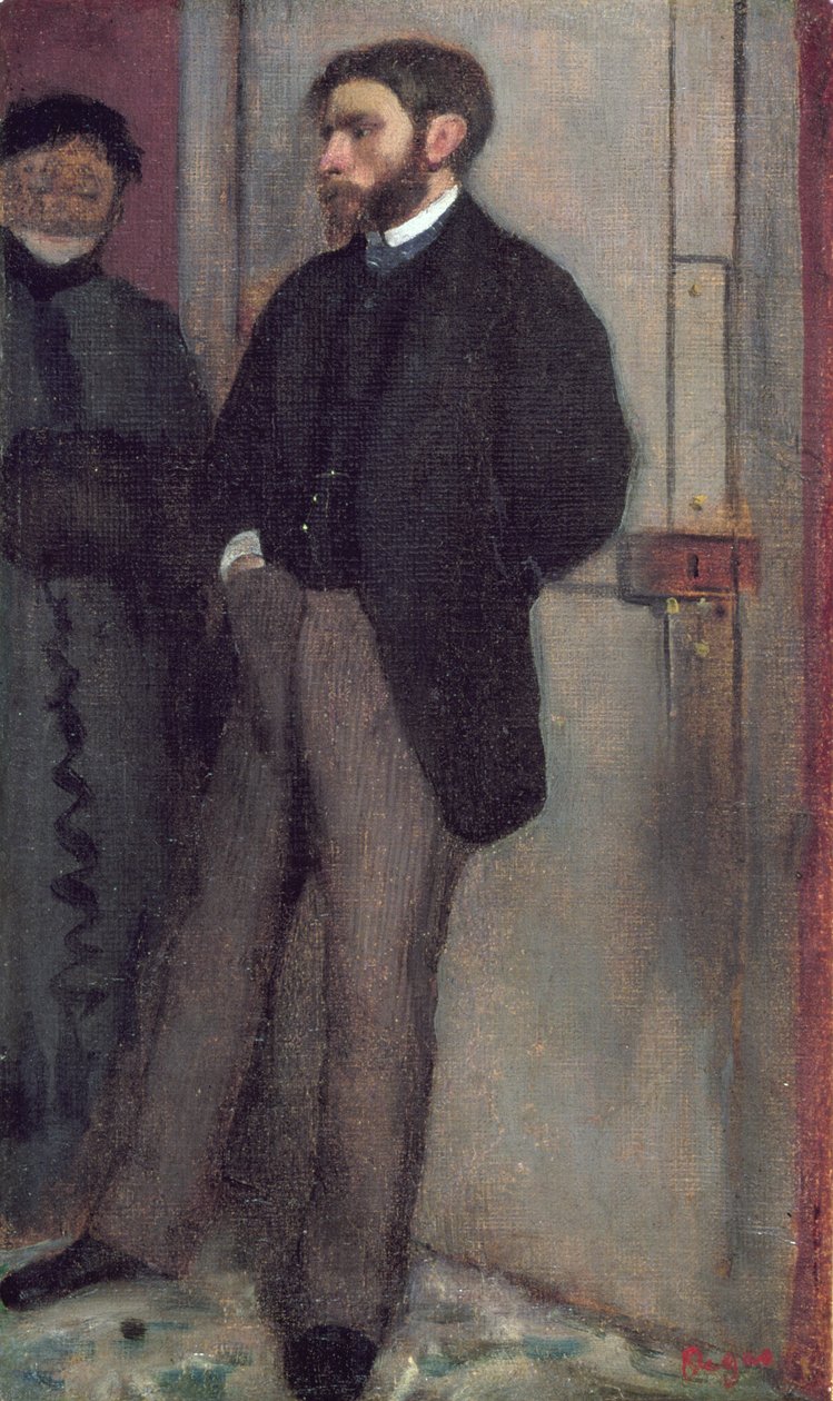 Hombre y mujer de Edgar Degas