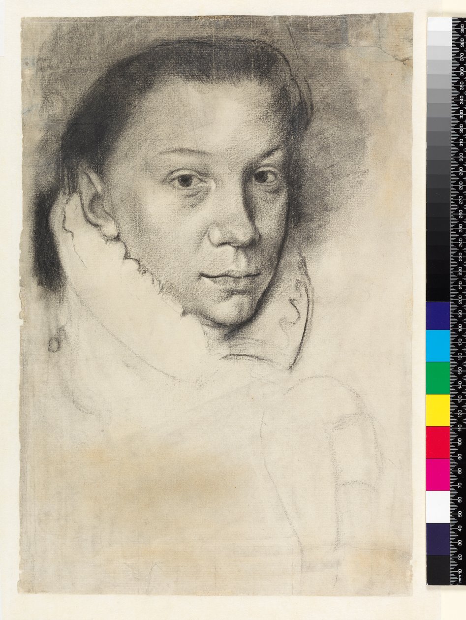 PD.22-1978 Isabel de Valois (después de Anthonis Mor o Moro), c.1880 de Edgar Degas