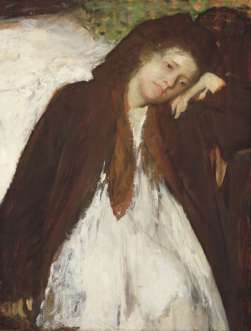 La convaleciente, c.1872-87 de Edgar Degas
