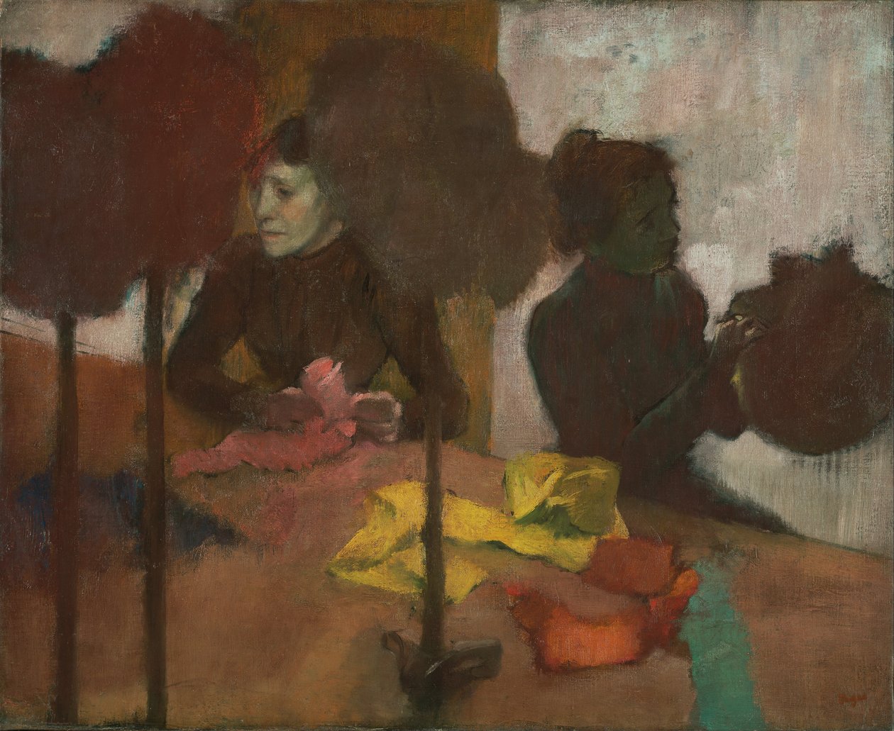 Las sombrereras de Edgar Degas