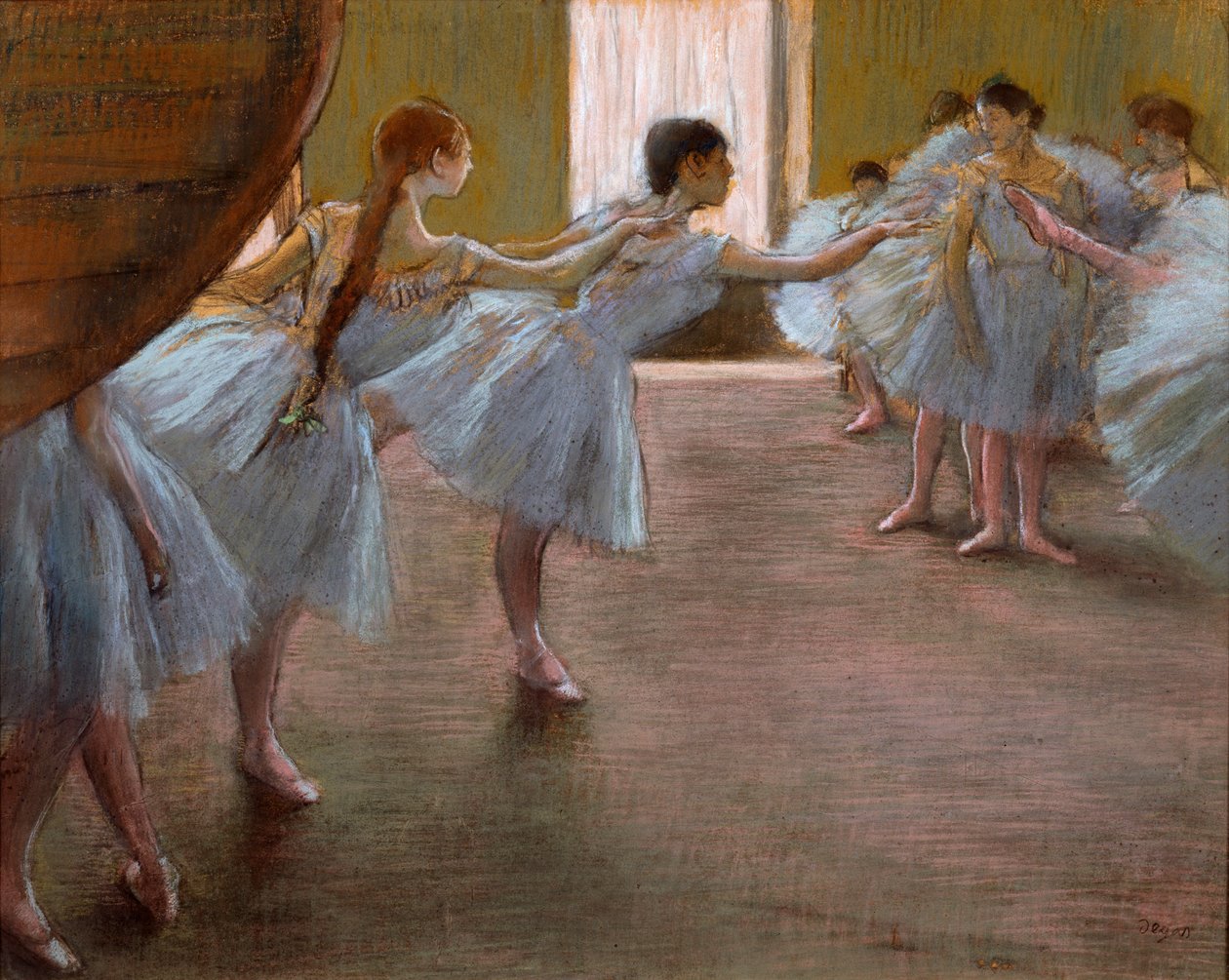Ensayo de Ballet, 1885-1890 de Edgar Degas