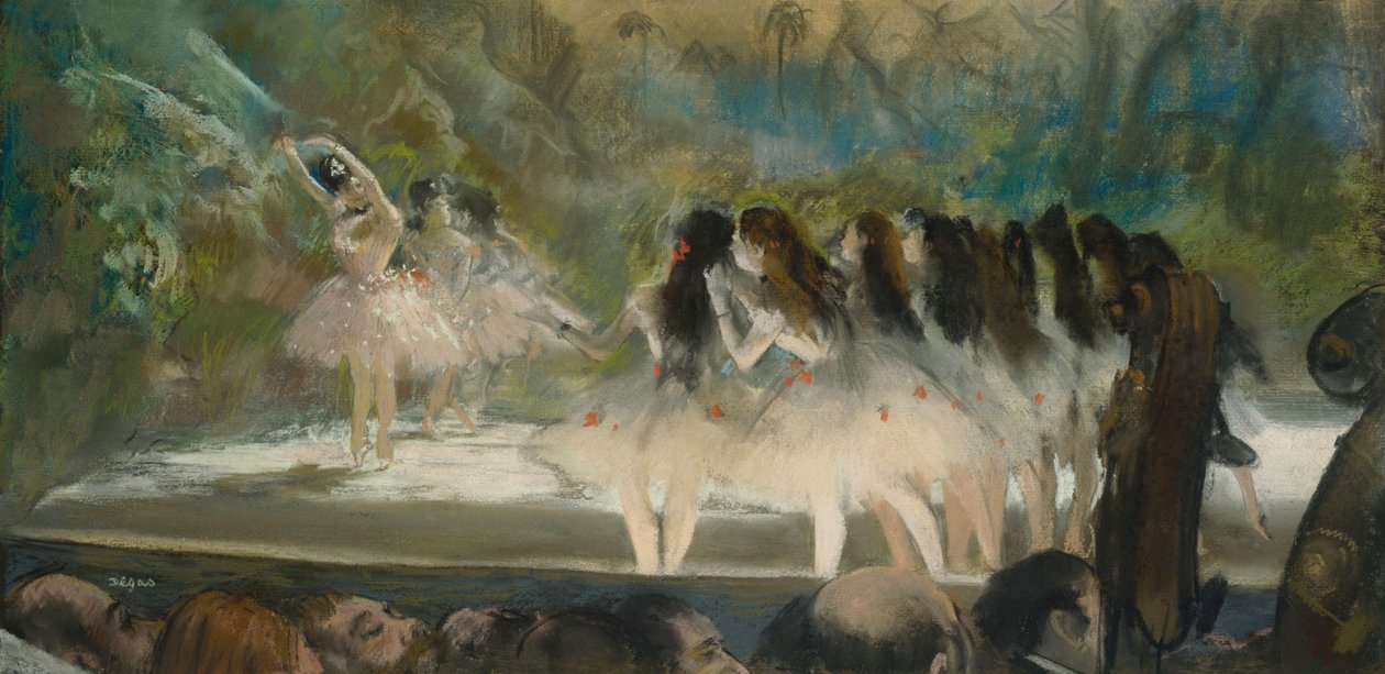 Ballet en la Ópera de París de Edgar Degas