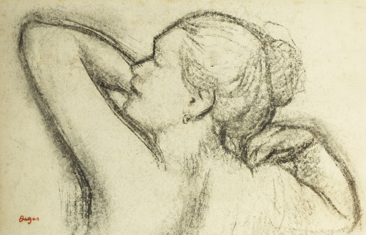 Busto de mujer de Edgar Degas