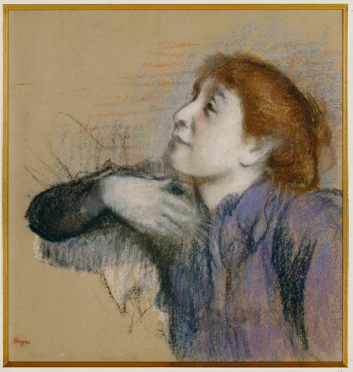 Busto de una mujer, c.1880-85 de Edgar Degas