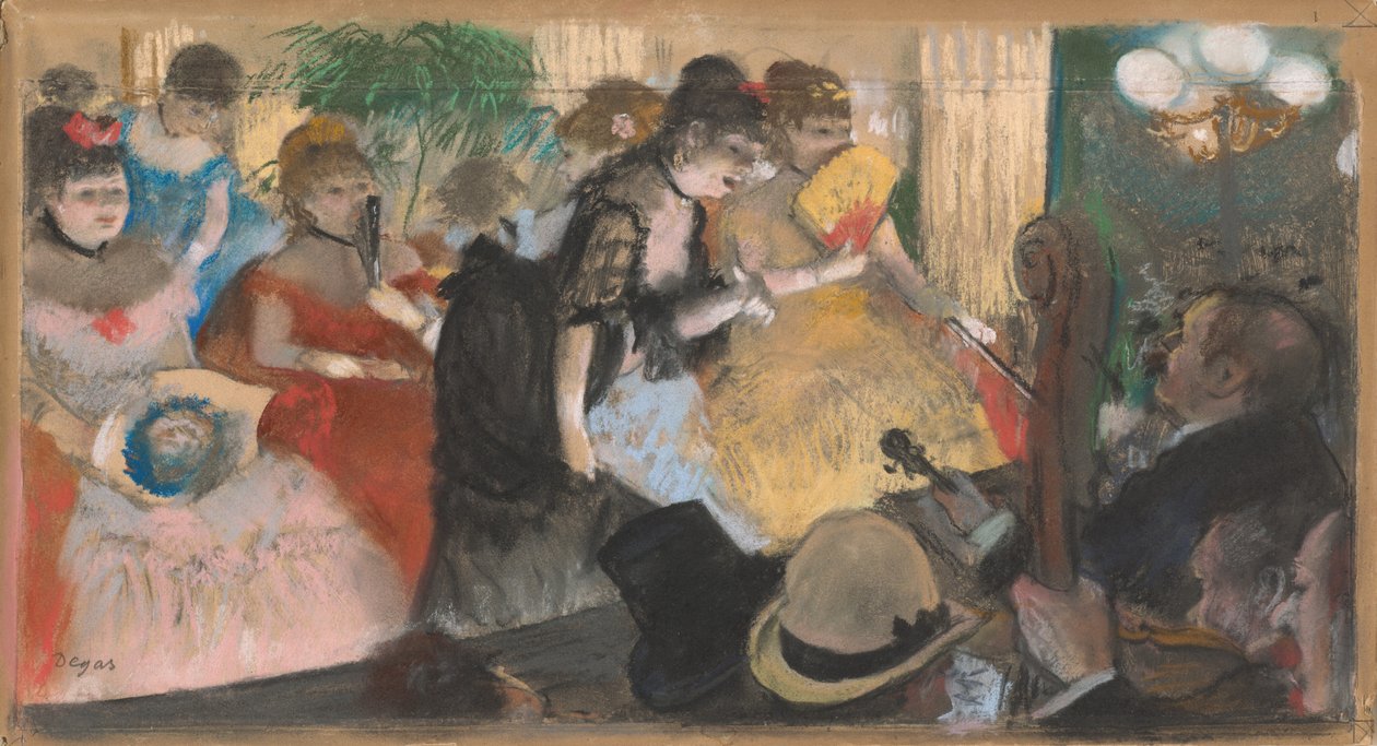 Café-Concierto de Edgar Degas