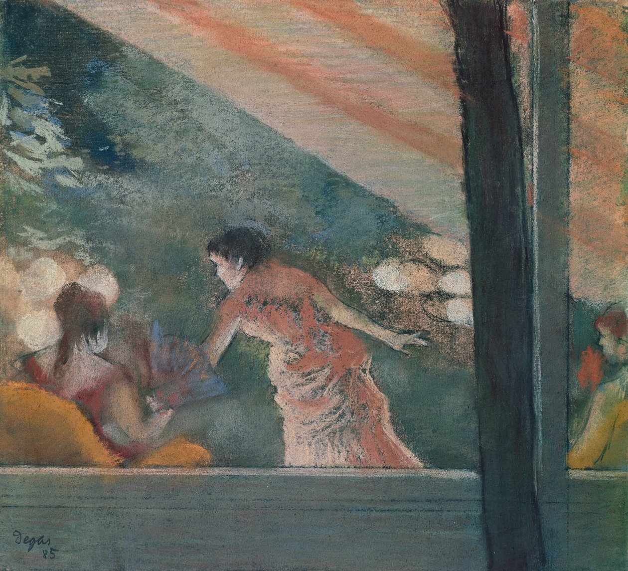 Café-Concierto en los Ambassadeurs de Edgar Degas