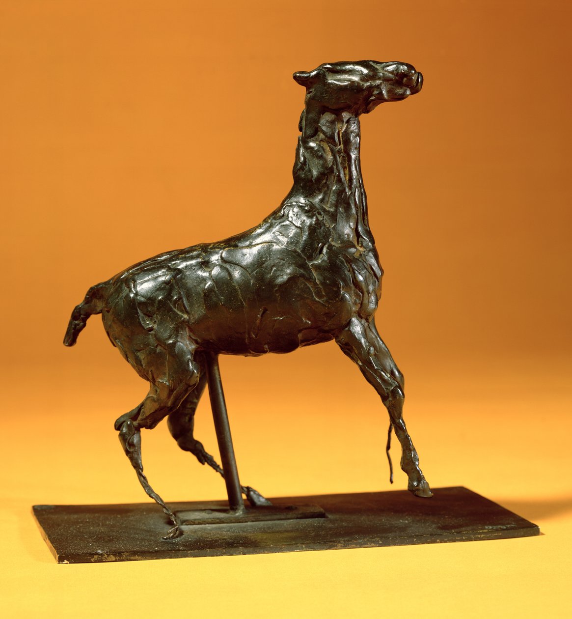 Caballo Caracolando de Edgar Degas