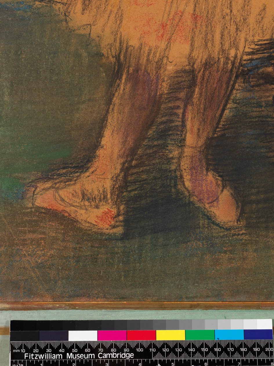 Bailarines en el ala de Edgar Degas