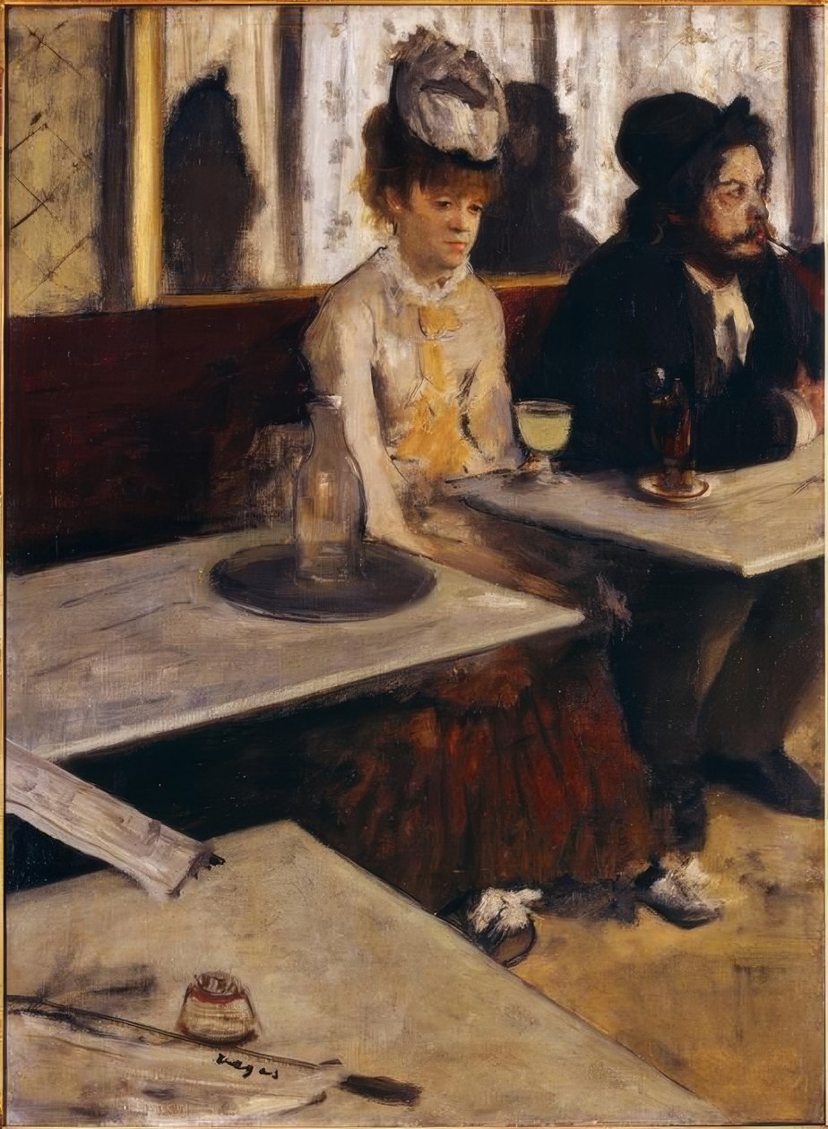 En un café, o El ajenjo de Edgar Degas