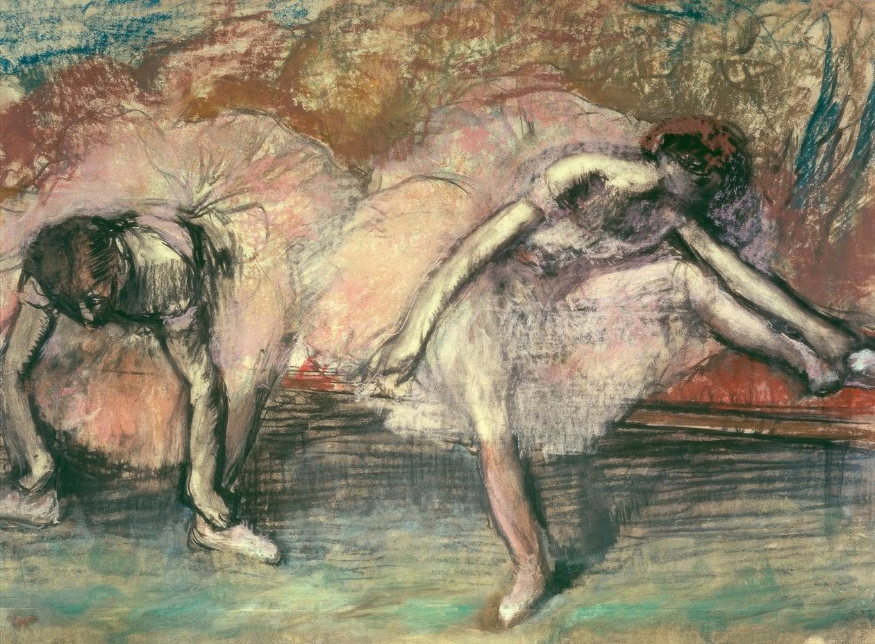 Dos bailarinas de Edgar Degas