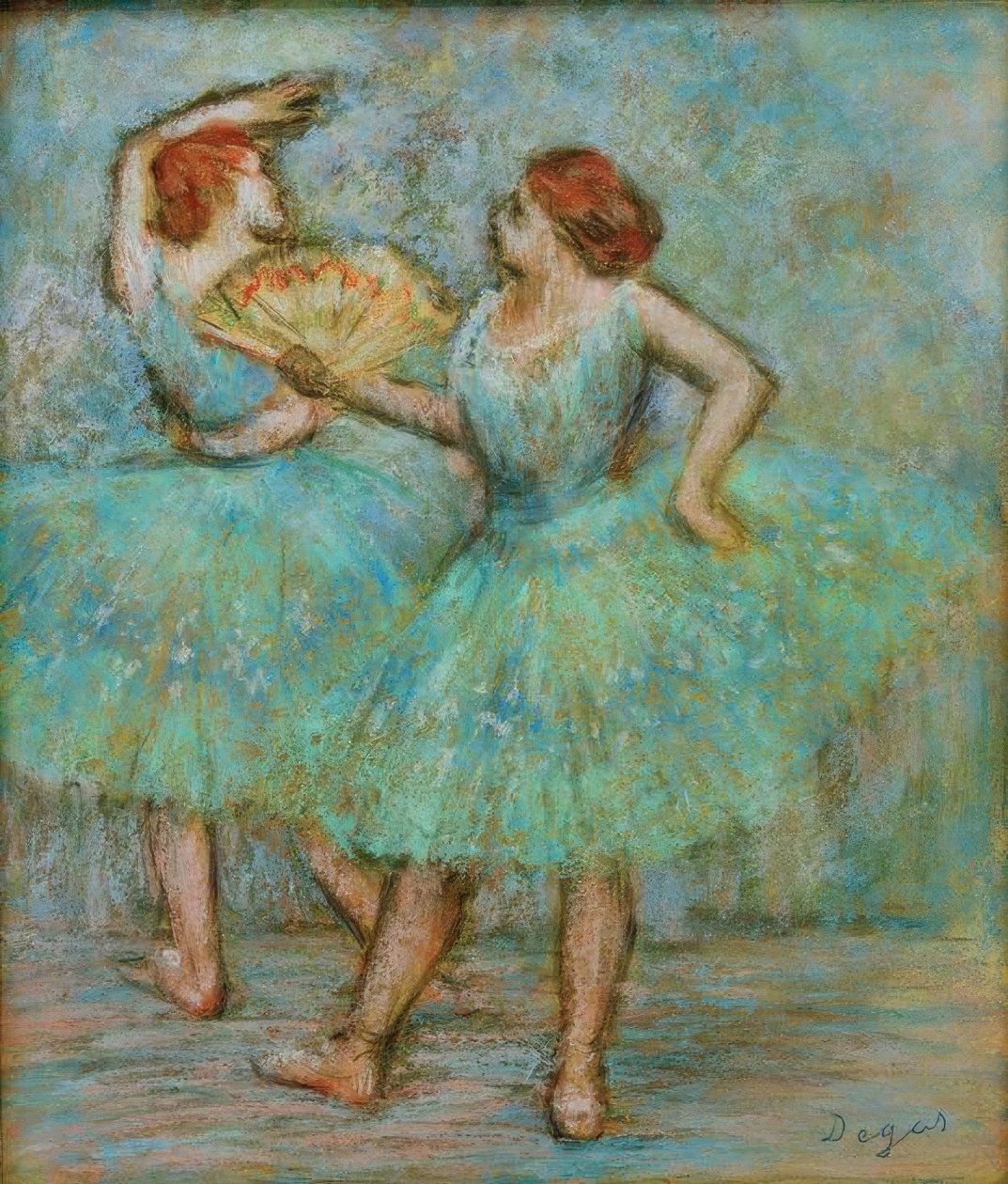 Dos bailarinas de Edgar Degas