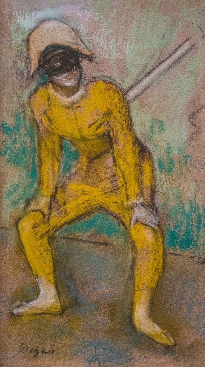 Arlequín de Edgar Degas