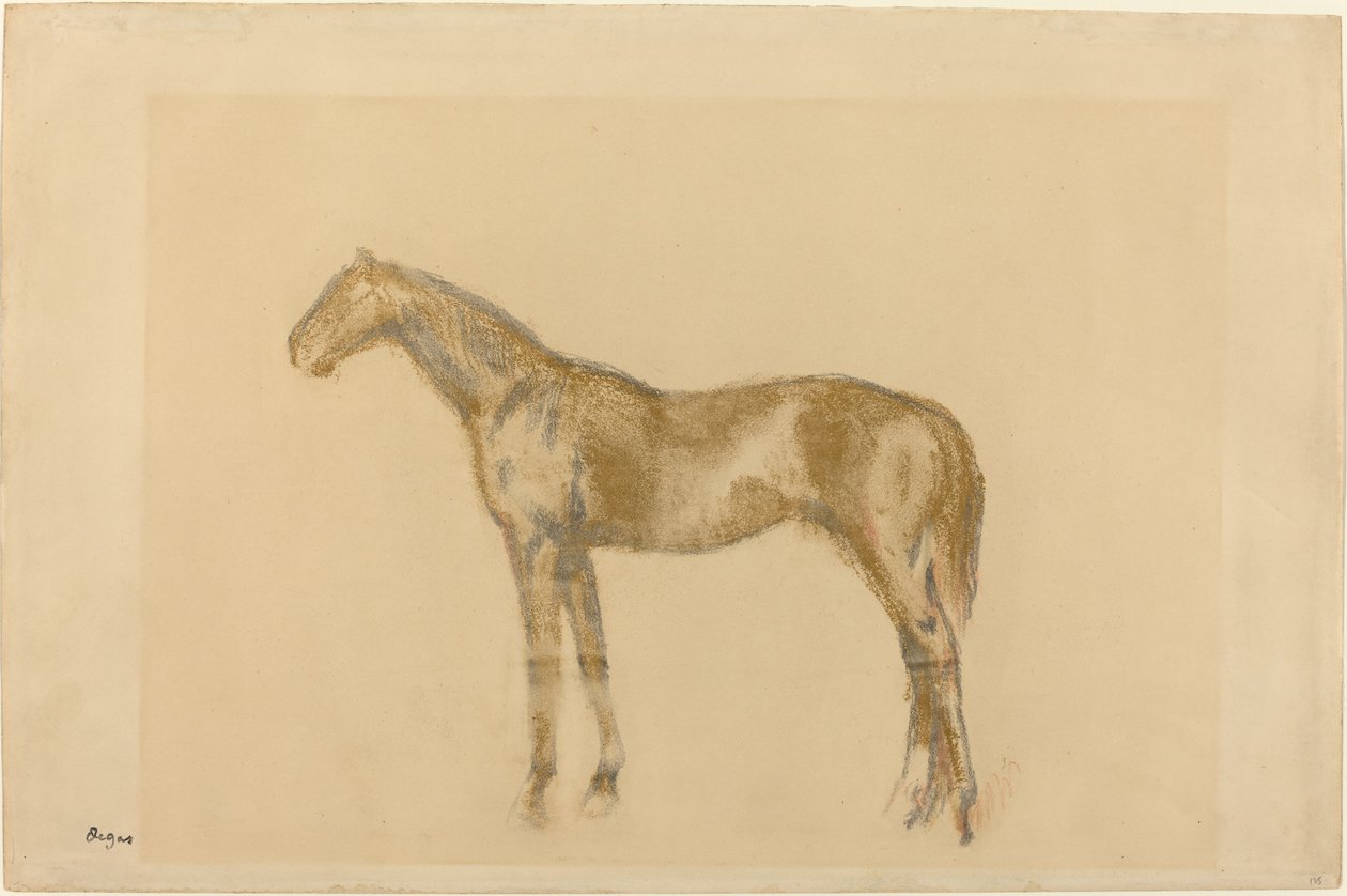 Caballo de Edgar Degas