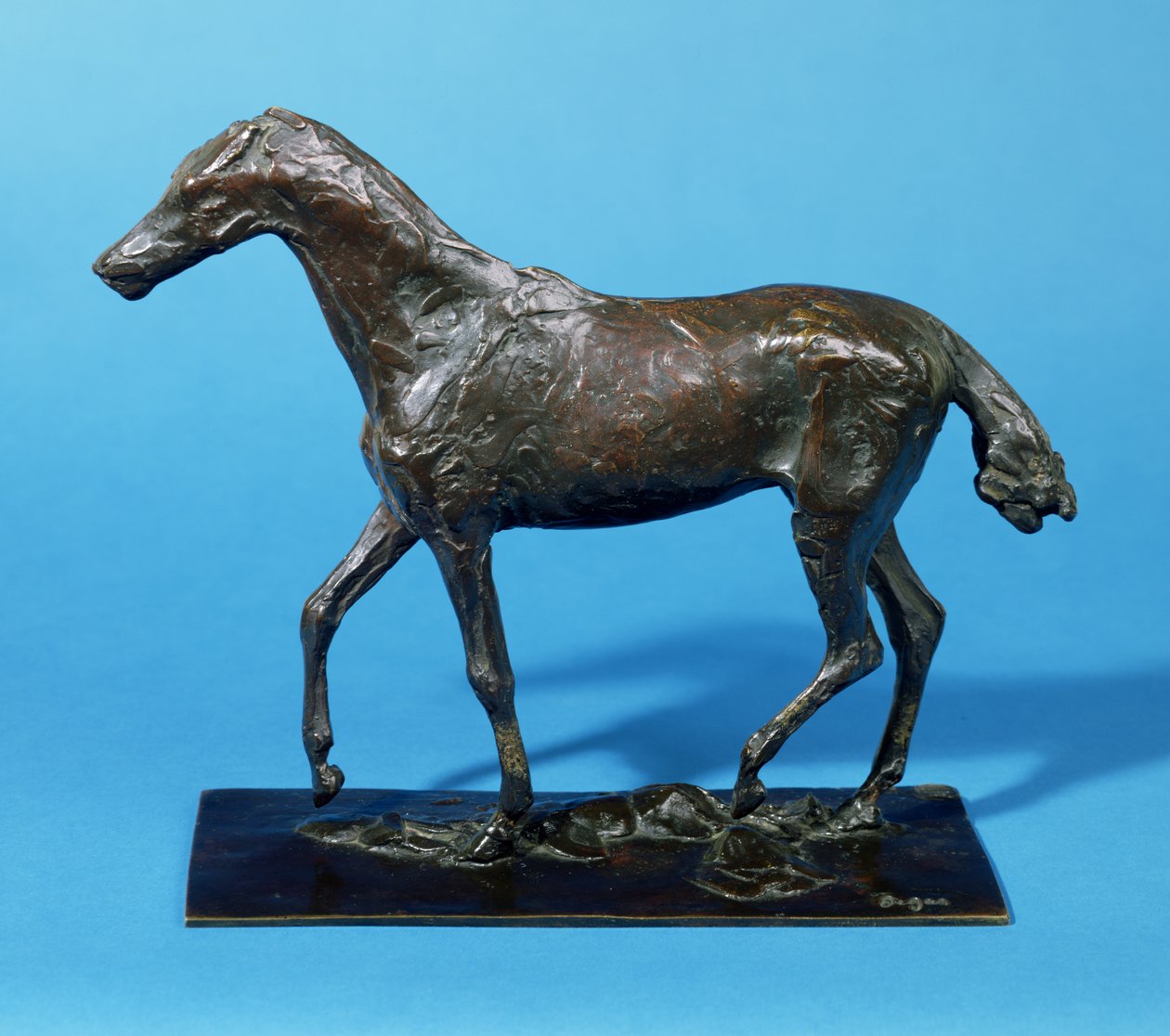 Caballo caminando de Edgar Degas