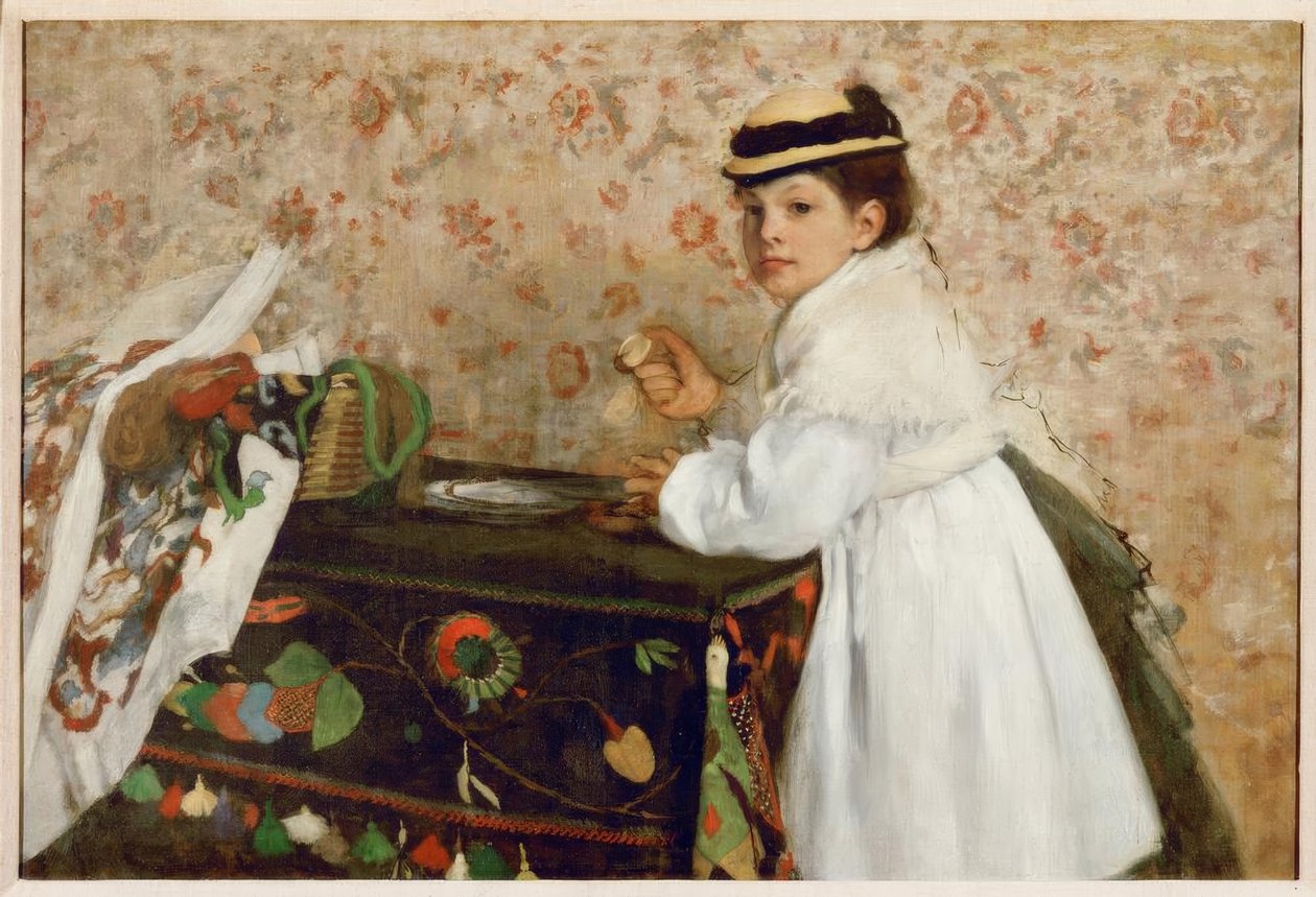 Hortense Valpincon de Edgar Degas