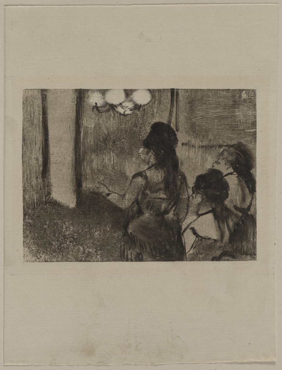 In the Salon de Edgar Degas