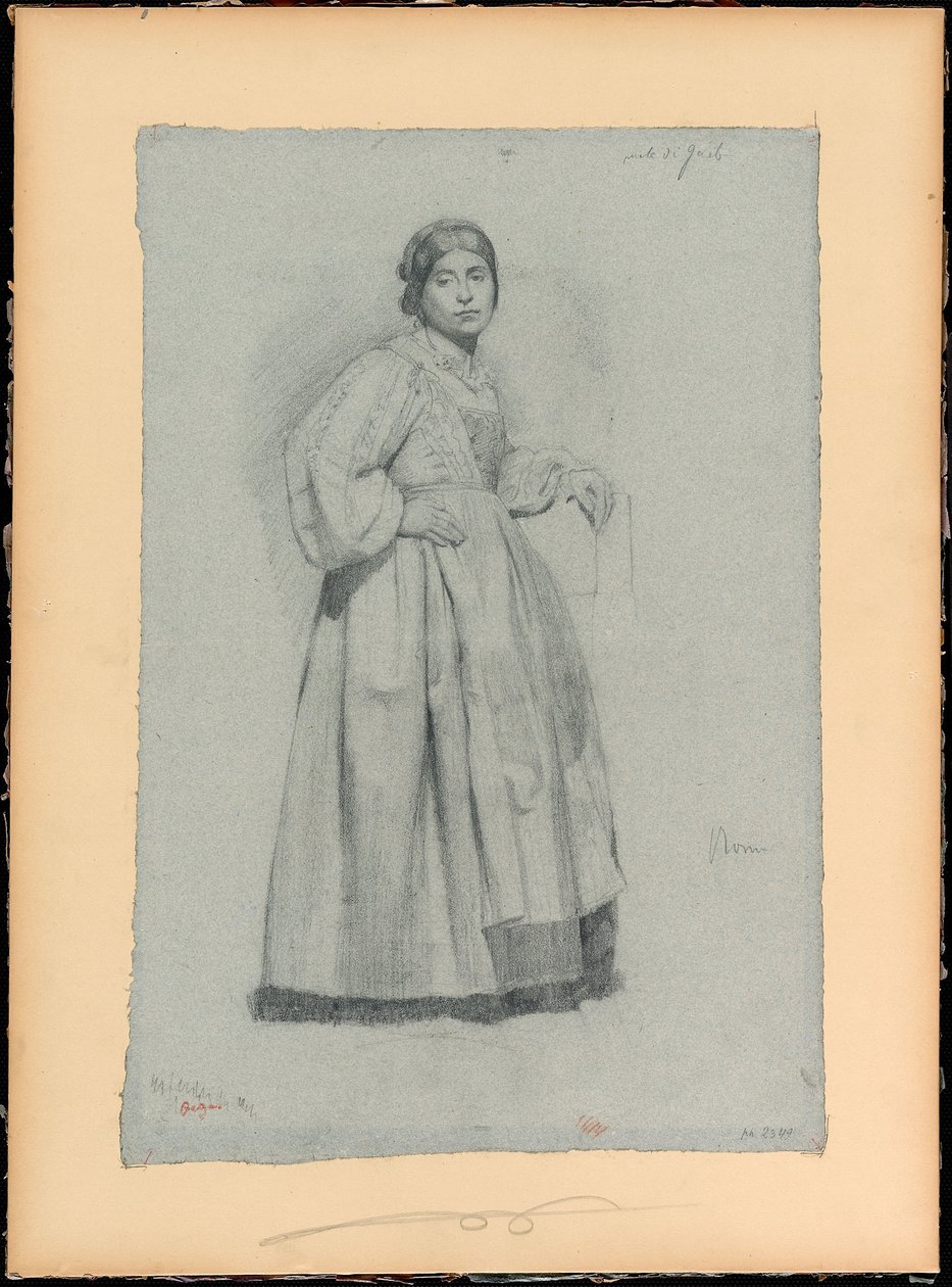 Italiano (Gaëta) de Edgar Degas