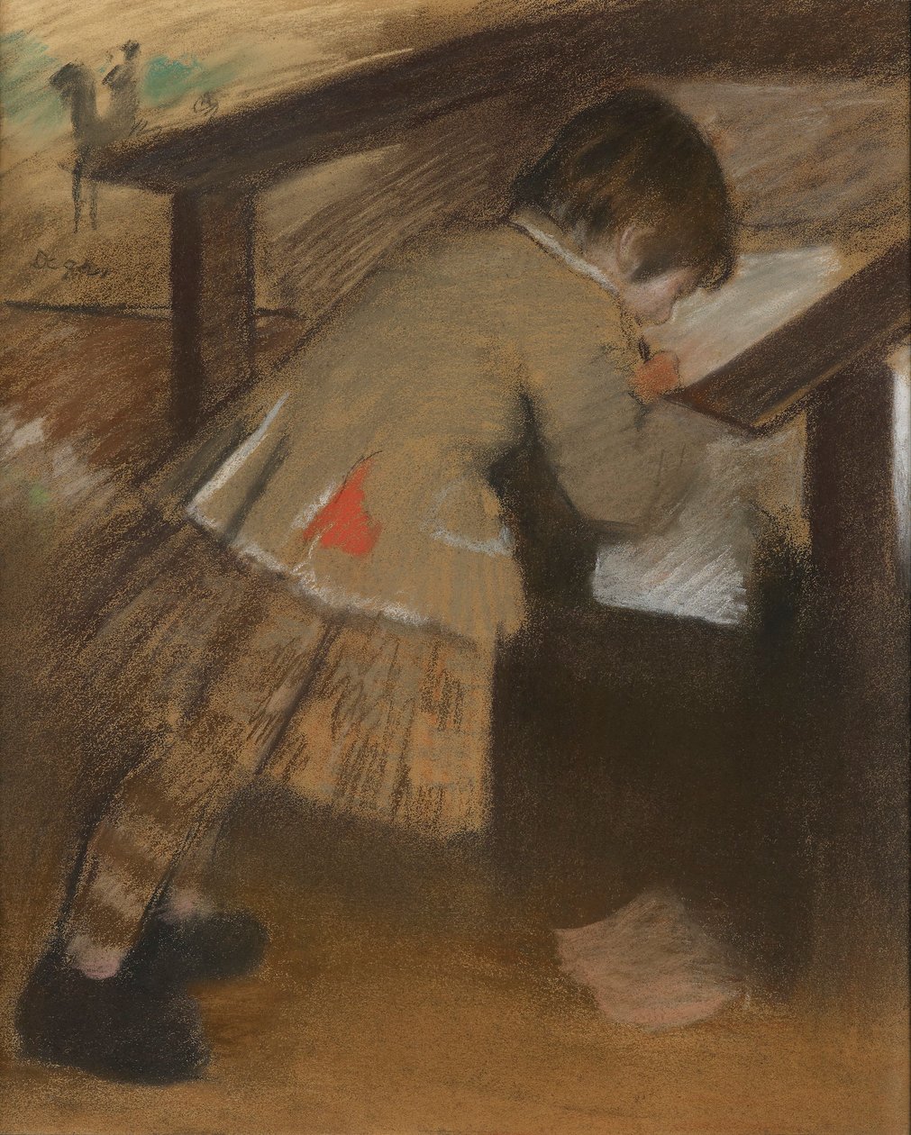 Jacques de Nittis de niño de Edgar Degas