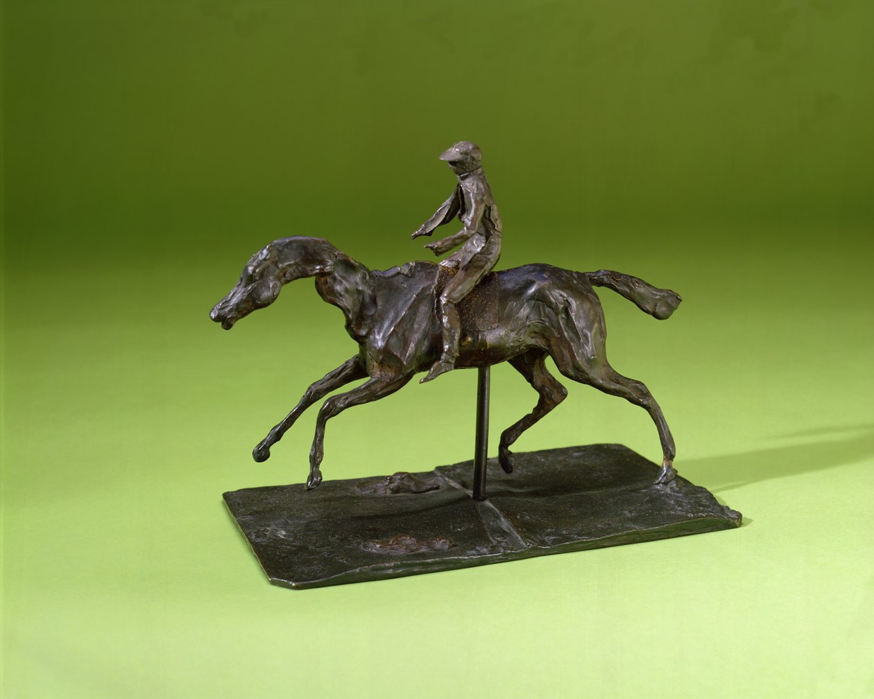 Jinete en un caballo de Edgar Degas