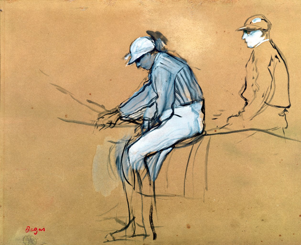 Jinetes de Edgar Degas