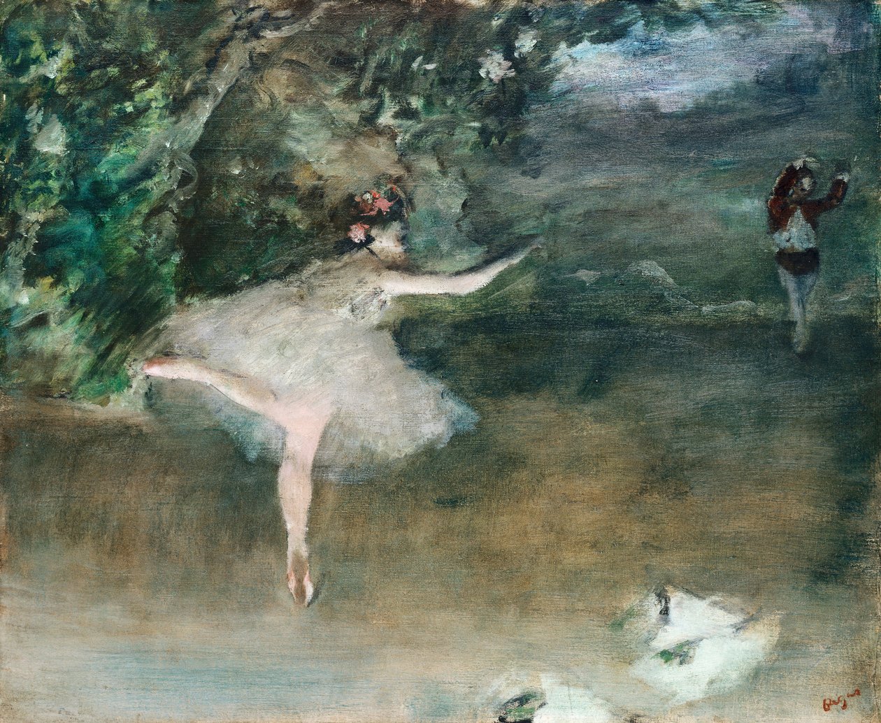 Les Pointes, c.1877-1878 de Edgar Degas