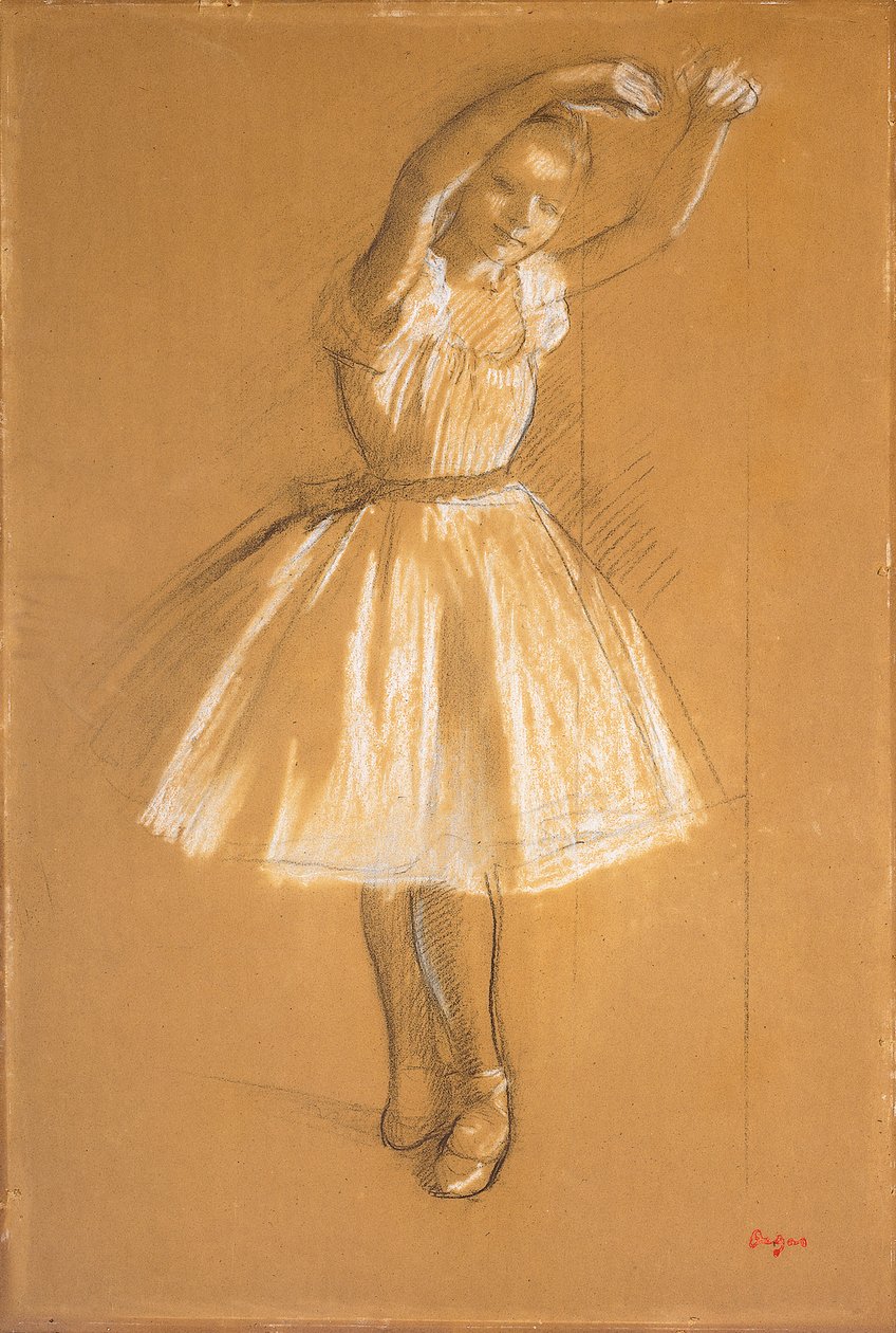 Pequeña Bailarina, 1875 de Edgar Degas