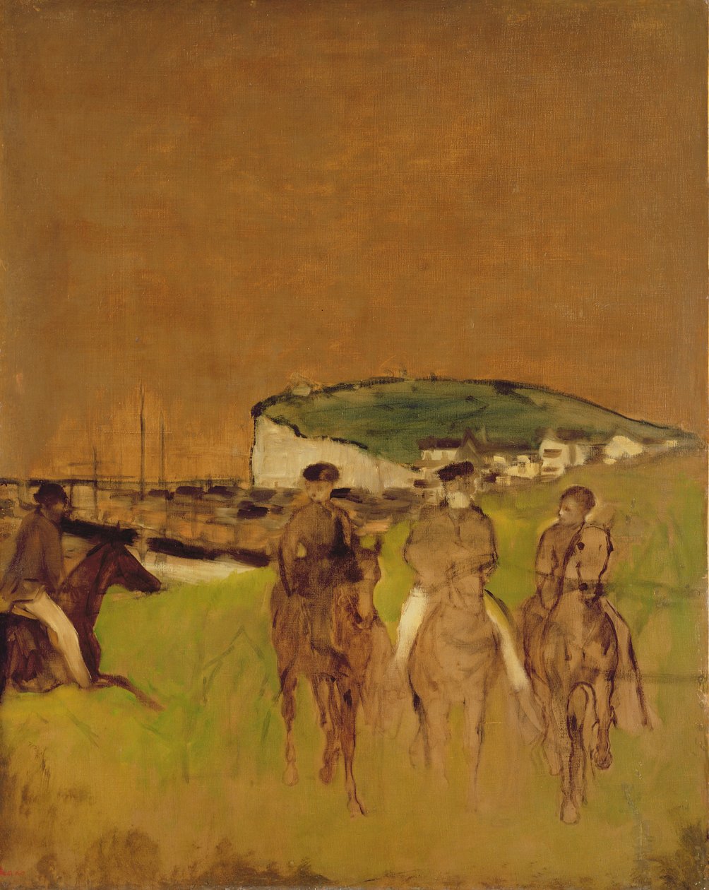 Paseo Matutino, c.1866 de Edgar Degas