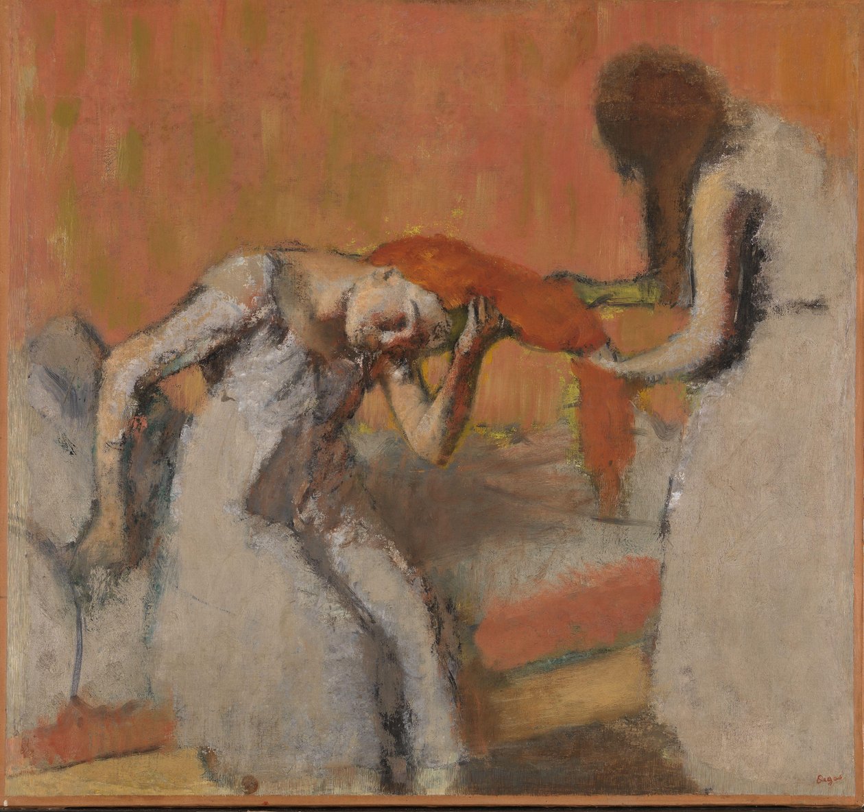 Aseo matinal de Edgar Degas