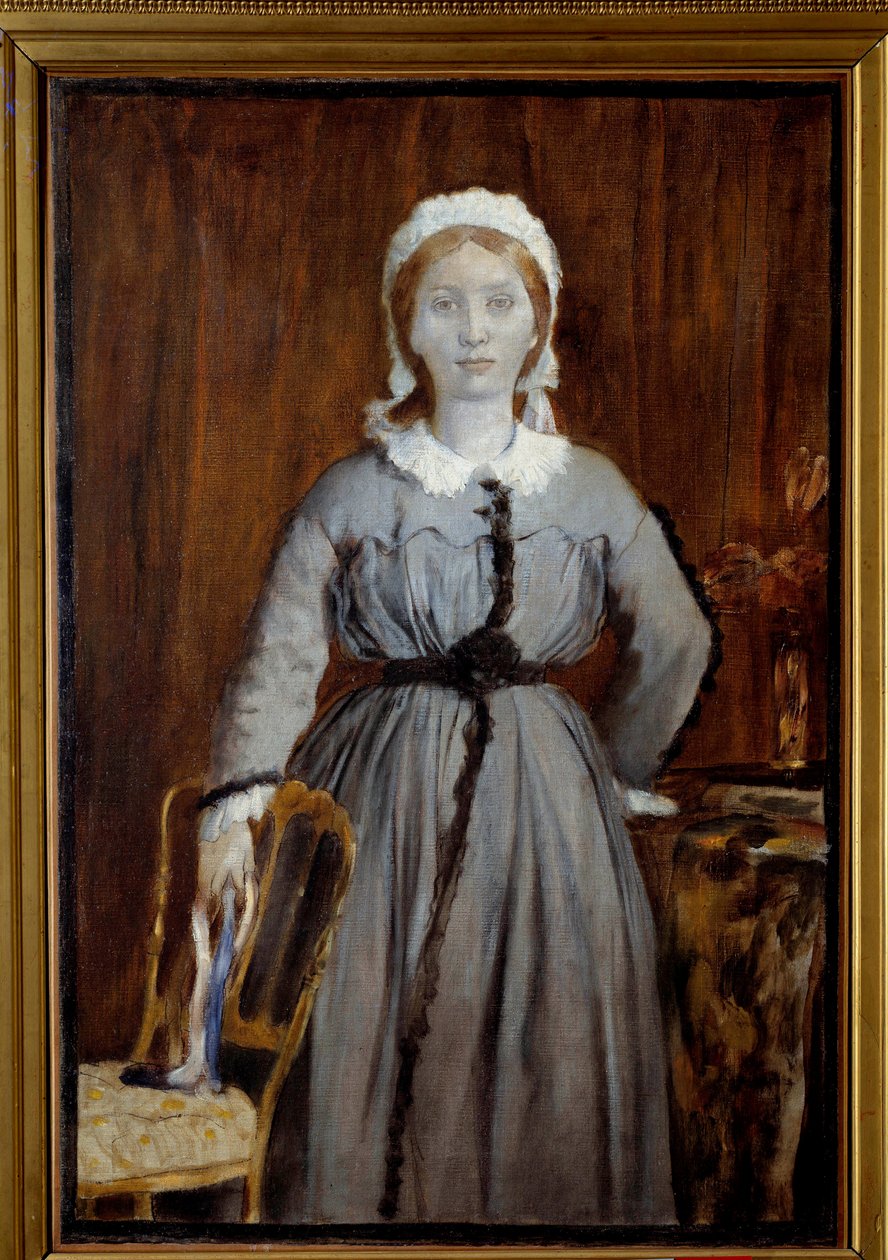 Retrato de Marguerite Degas de Edgar Degas