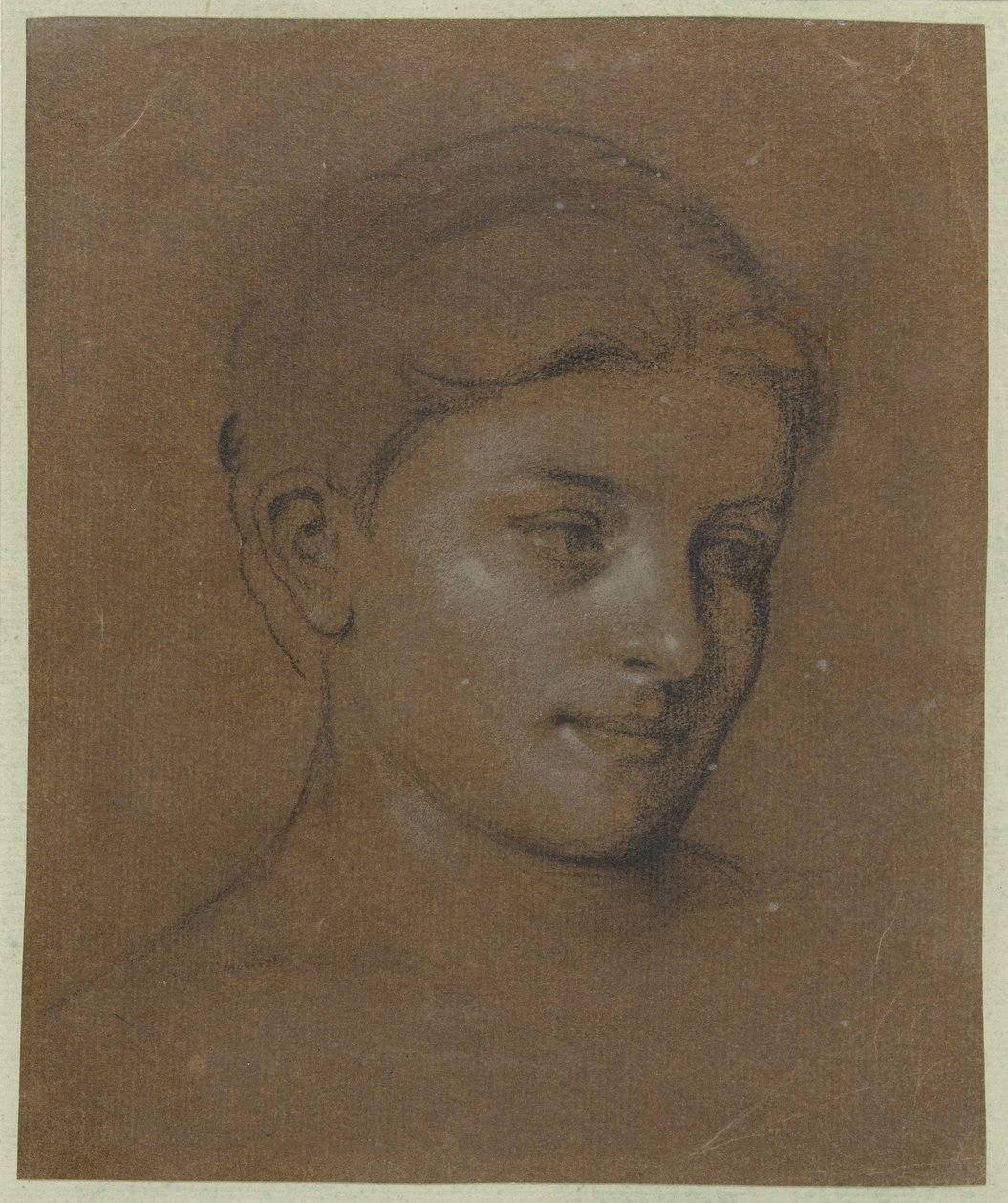 Retrato de una mujer de Edgar Degas