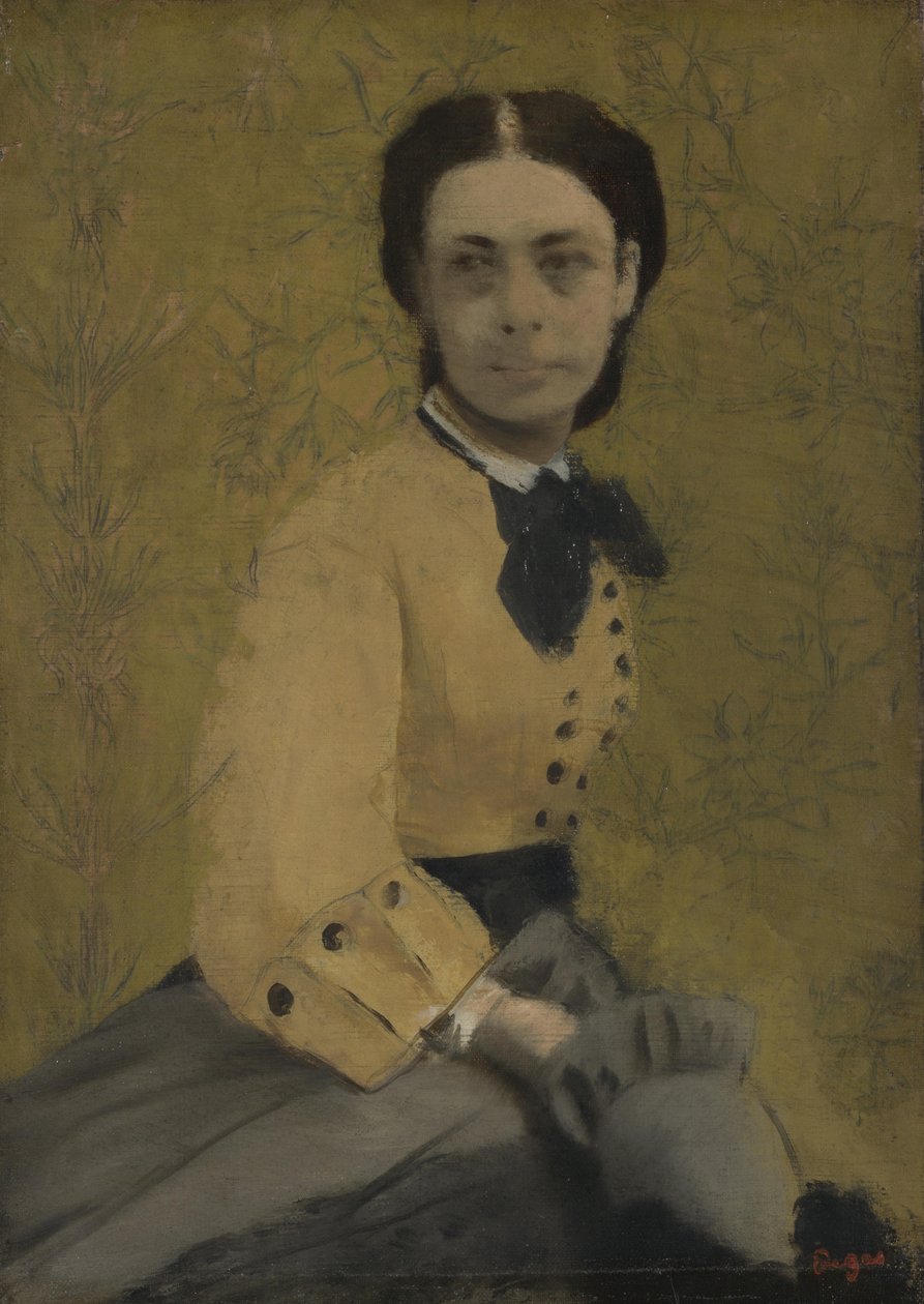 Princesa Pauline de Metternich, 1865 de Edgar Degas
