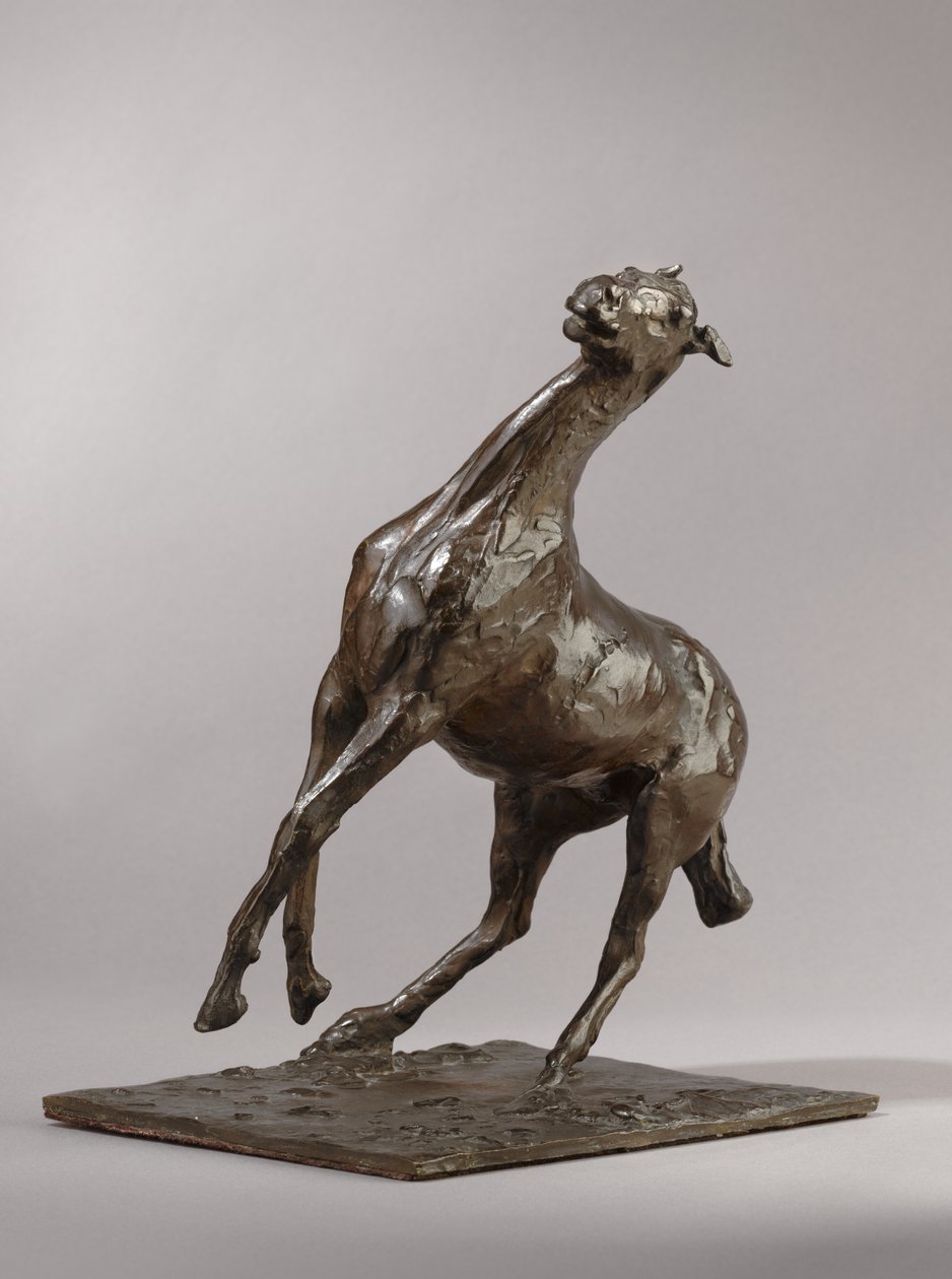 Caballo encabritado de Edgar Degas