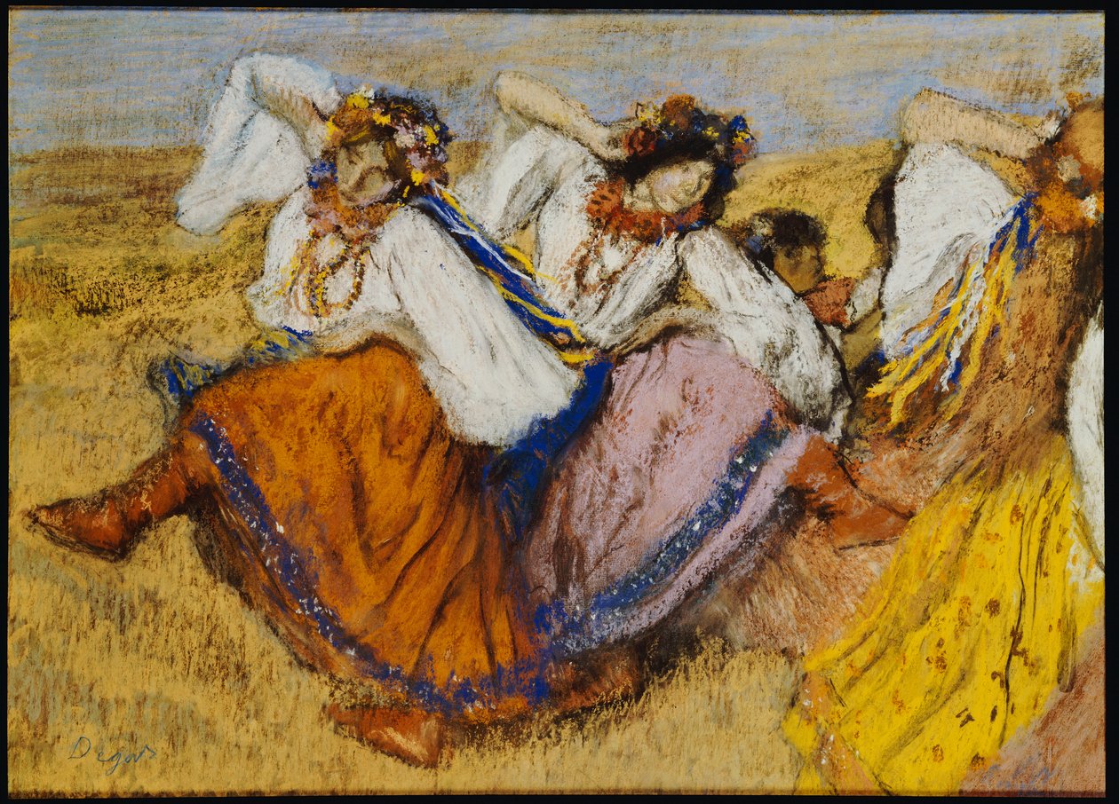 Bailarinas Rusas de Edgar Degas