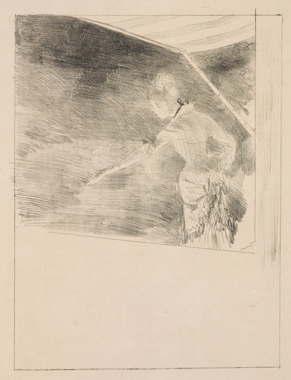 Cantante en el Café-Concierto de Edgar Degas