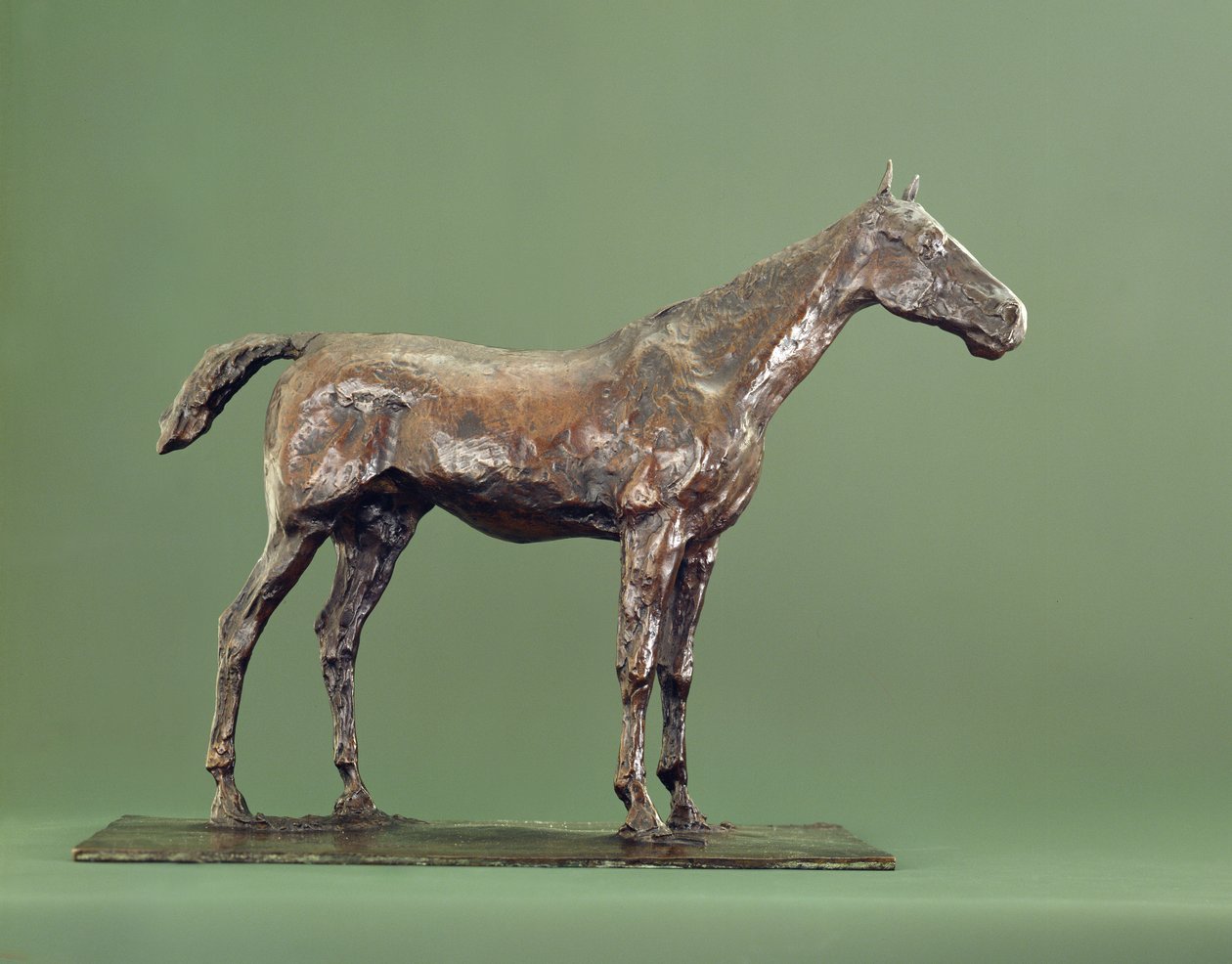 Caballo de Pie de Edgar Degas