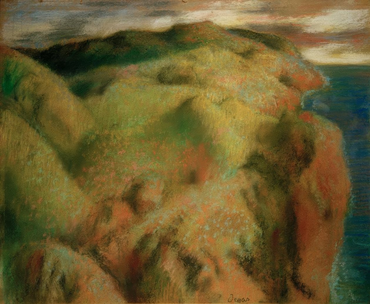 Acantilado de Edgar Degas