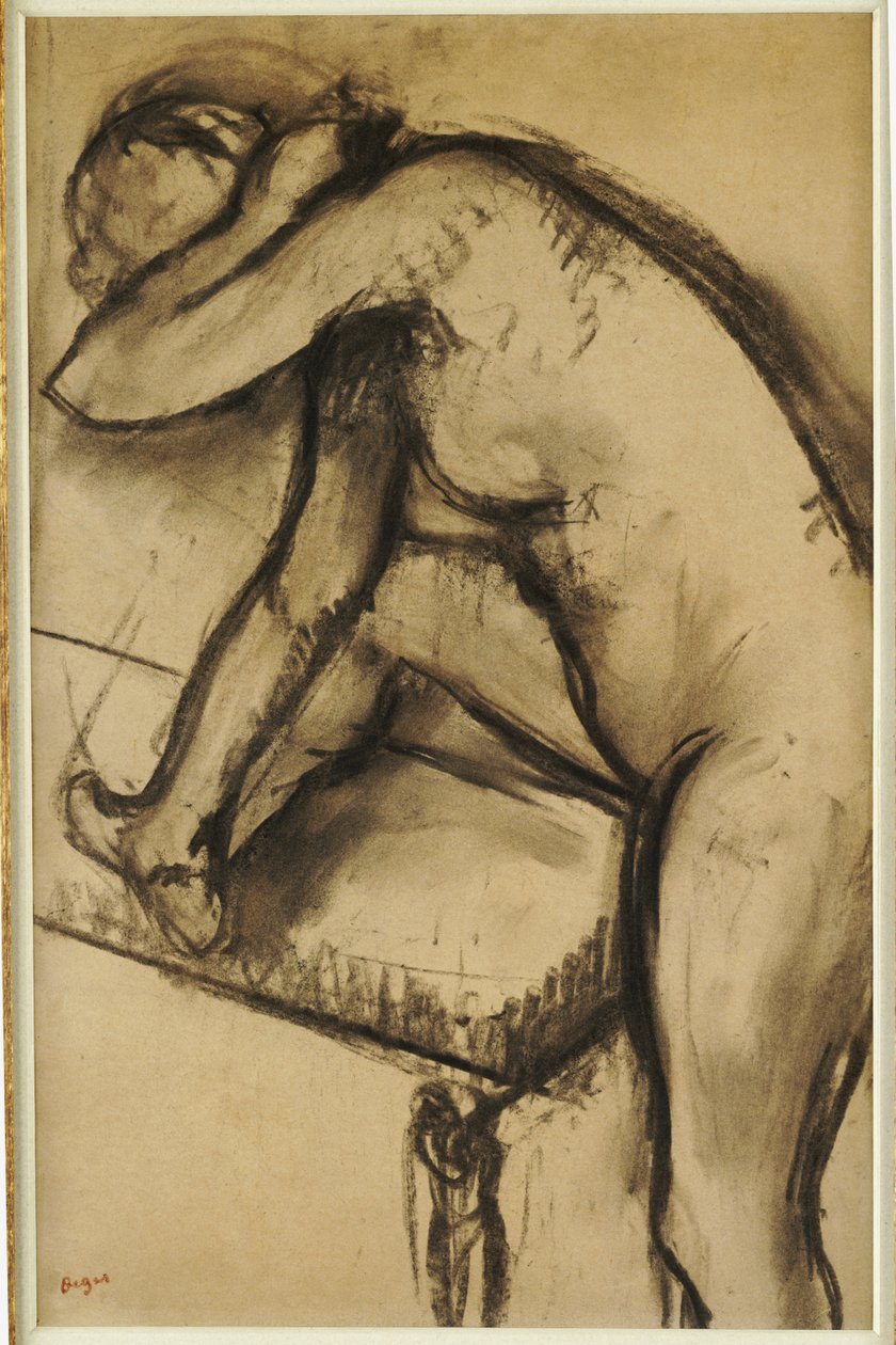 Estudio de una bailarina de Edgar Degas