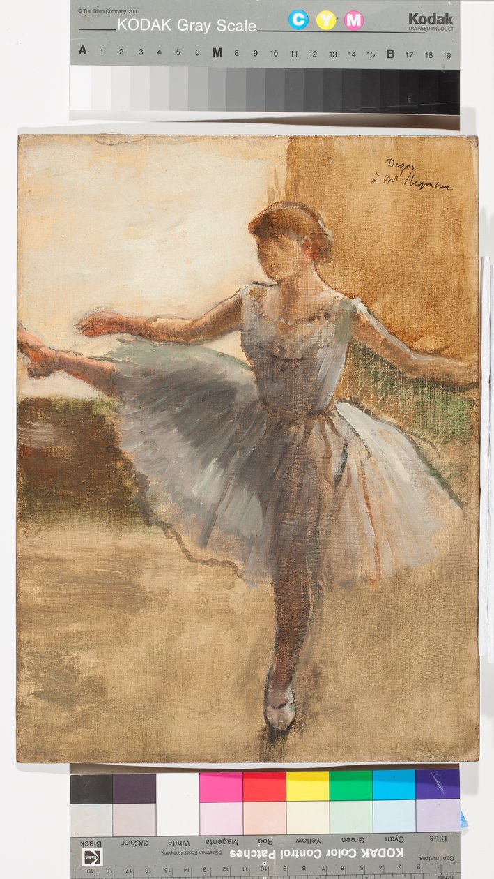 La bailarina, c.1876 de Edgar Degas