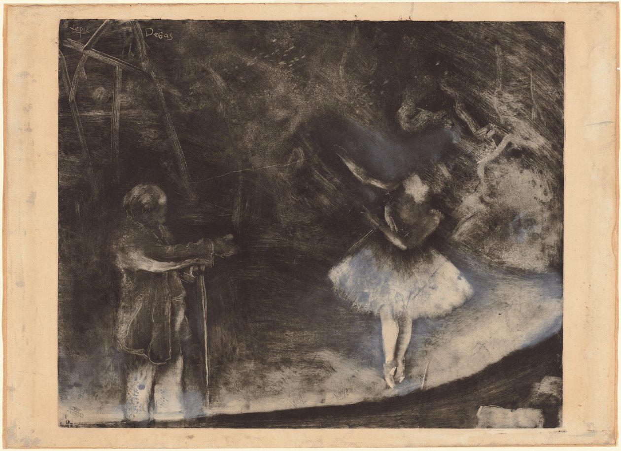 El Maestro de Ballet de Edgar Degas