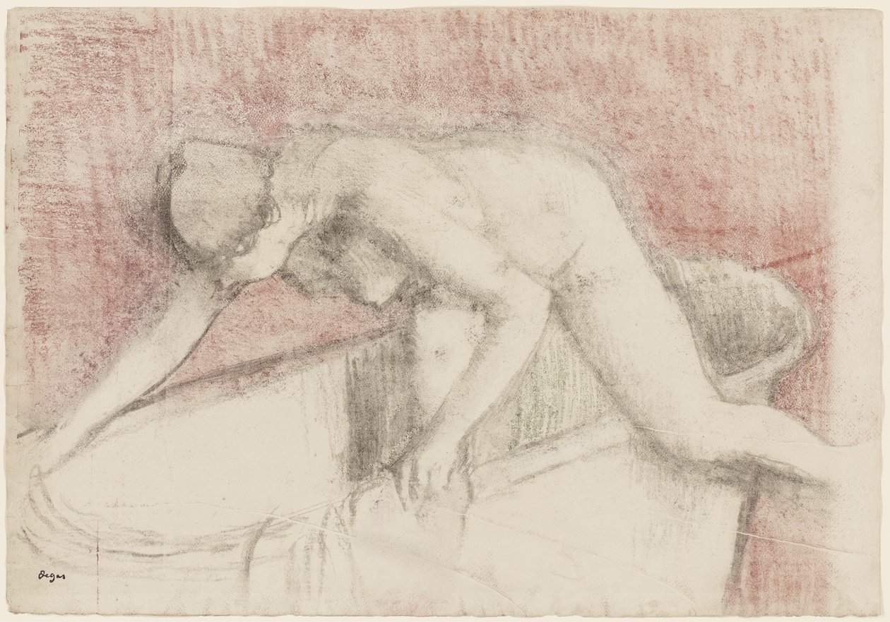 El baño de Edgar Degas