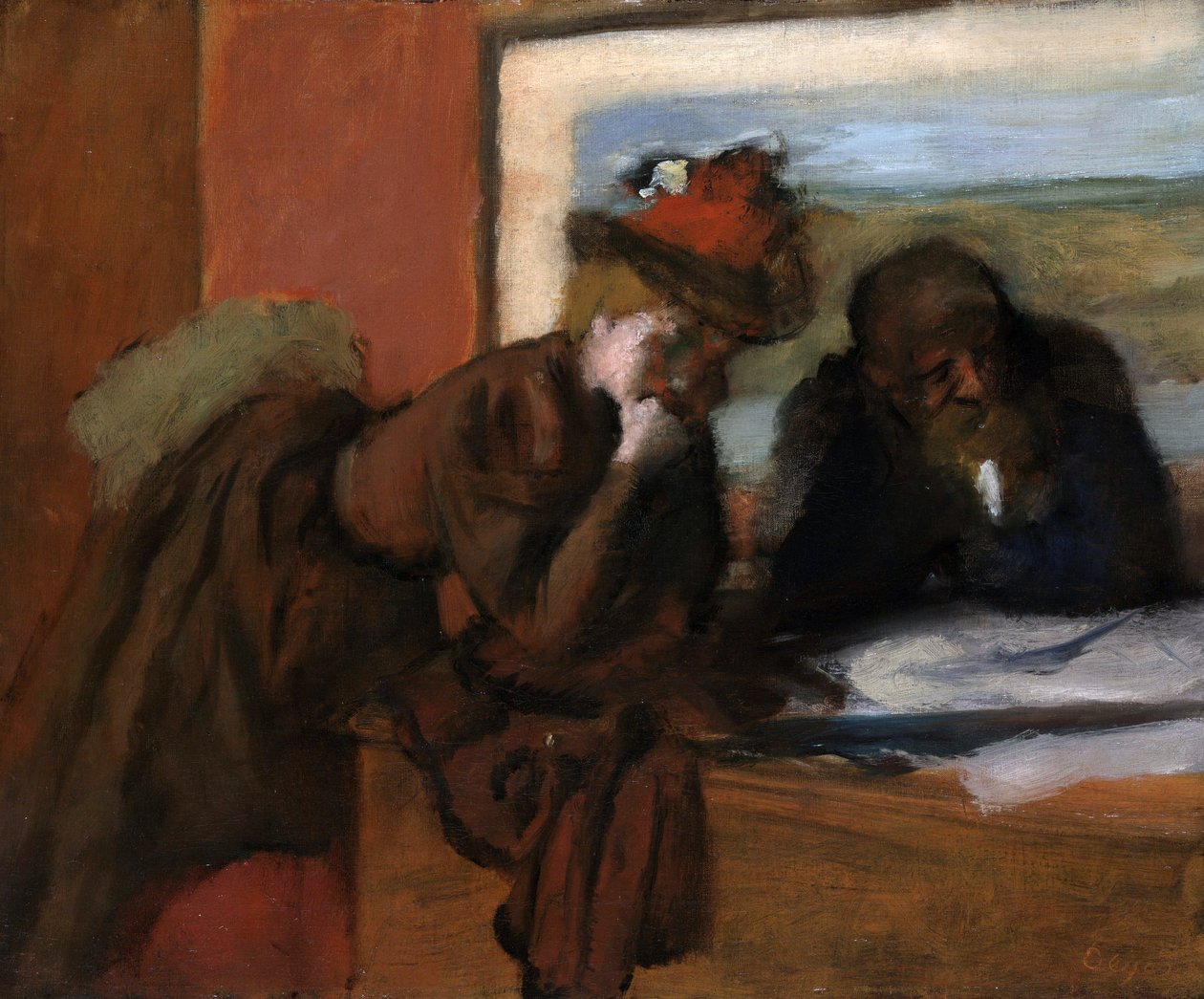 La Conversación de Edgar Degas