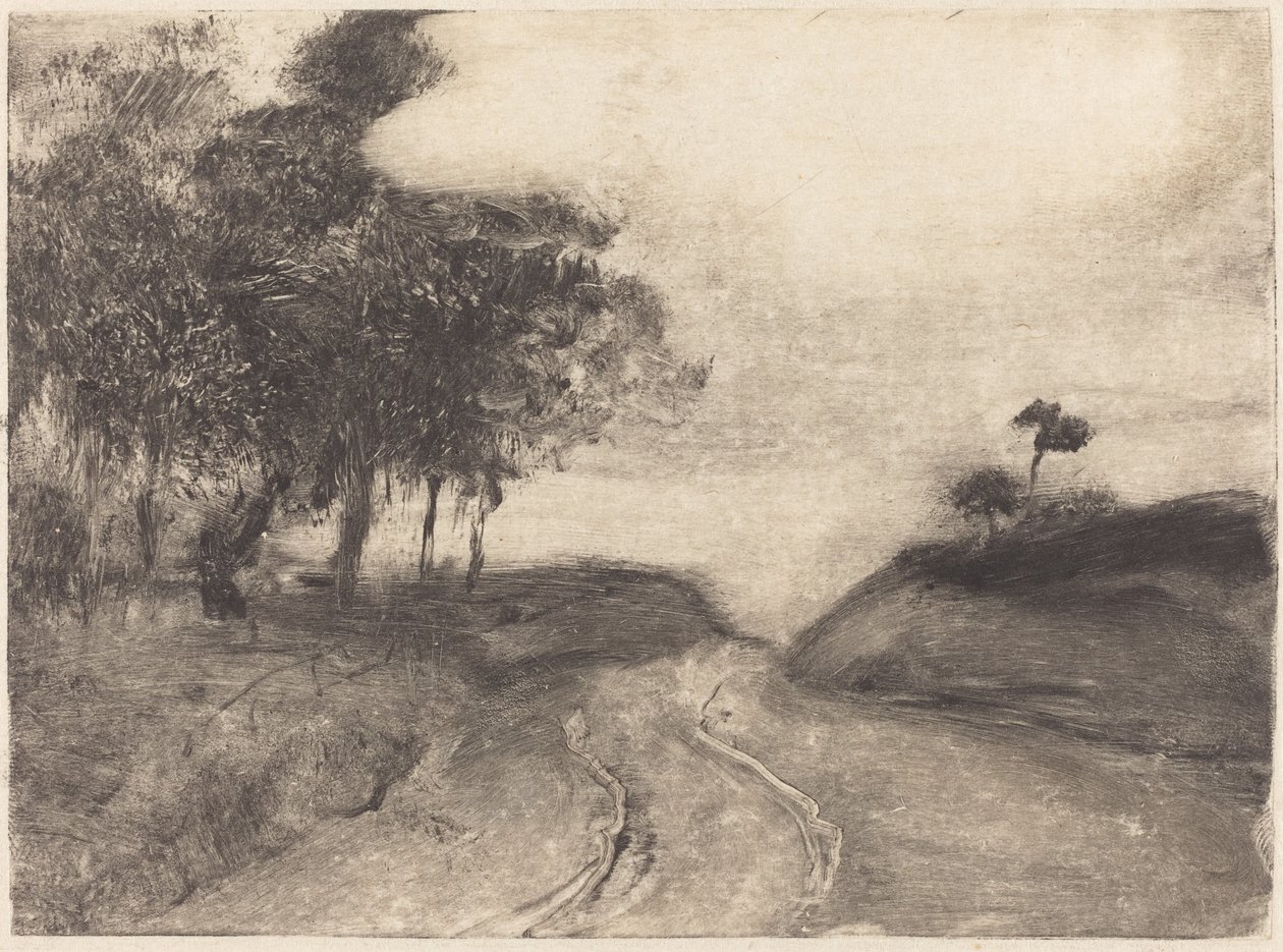 El camino La route de Edgar Degas