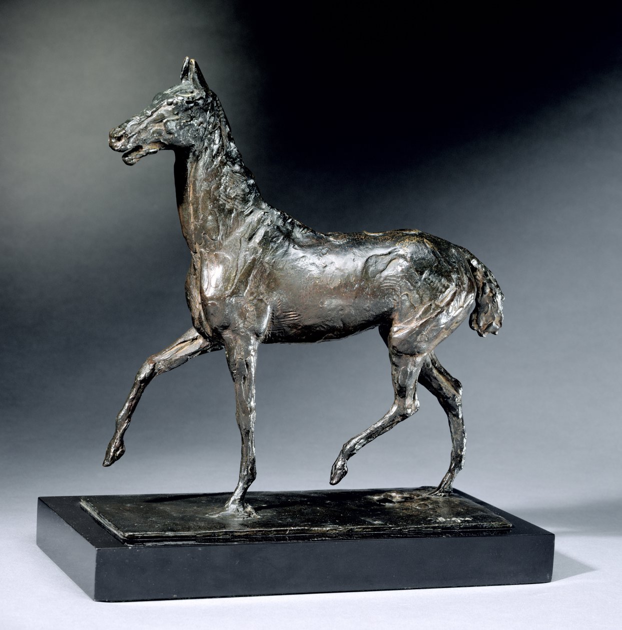 Caballo trotando de Edgar Degas