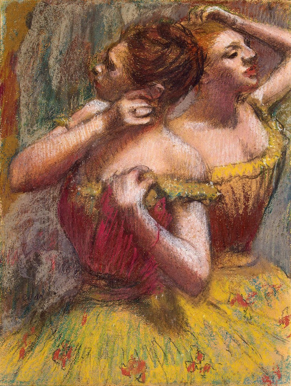 Dos bailarinas de Edgar Degas