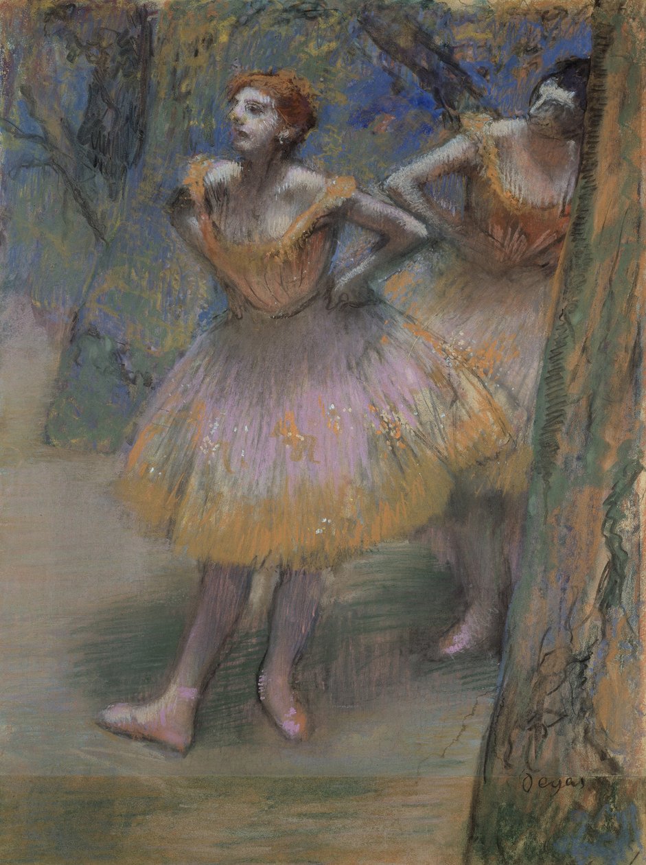 Dos bailarinas de Edgar Degas
