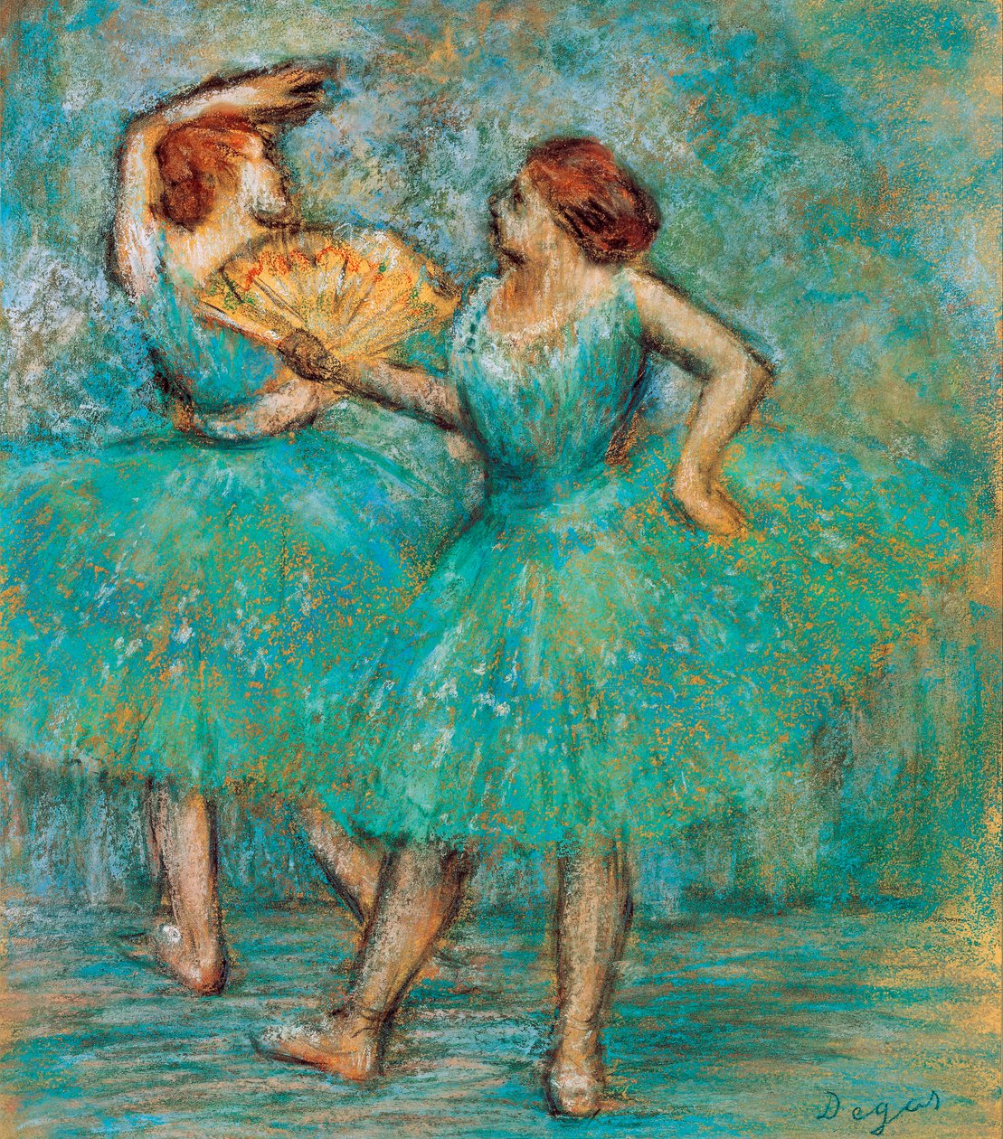 Dos bailarinas, c. 1905 de Edgar Degas