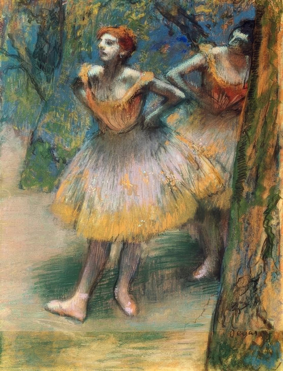 Dos bailarinas de Edgar Degas