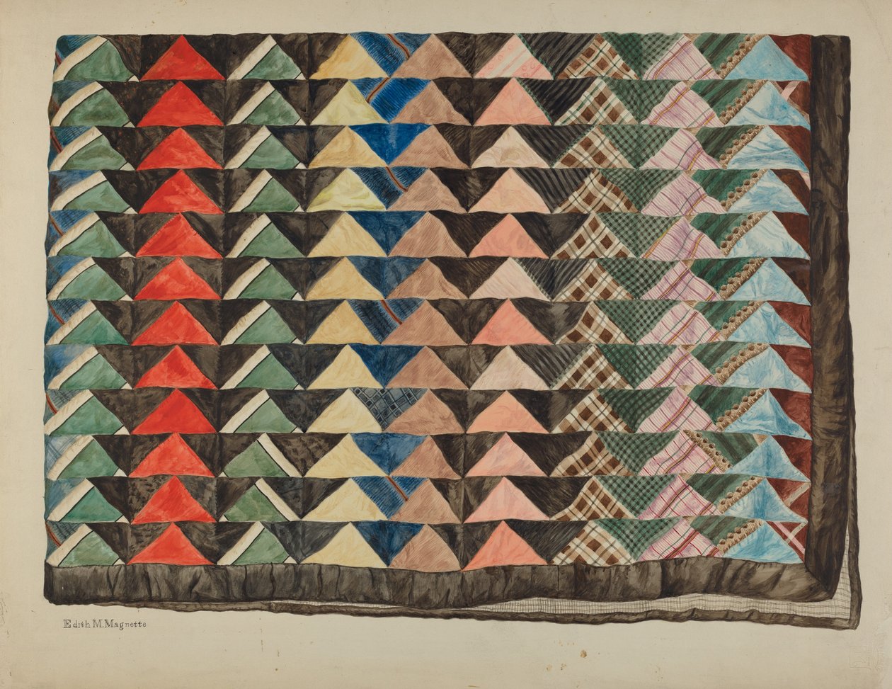 Colcha de Retazos de Edith Magnette